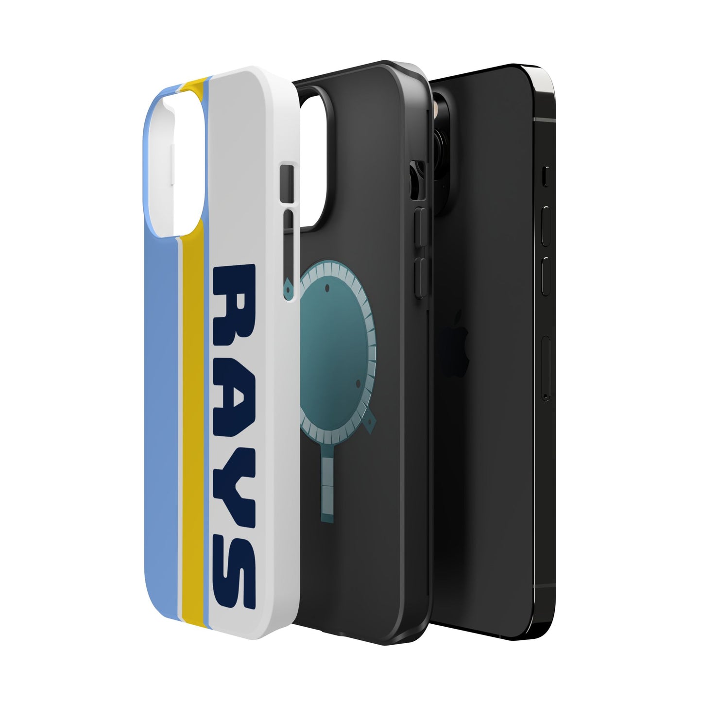 Rays Phone Case, Magnetic Phone Case, Retro Phone Case, Baseball Case for iPhone or Samsung, Rays Baseball Gifts