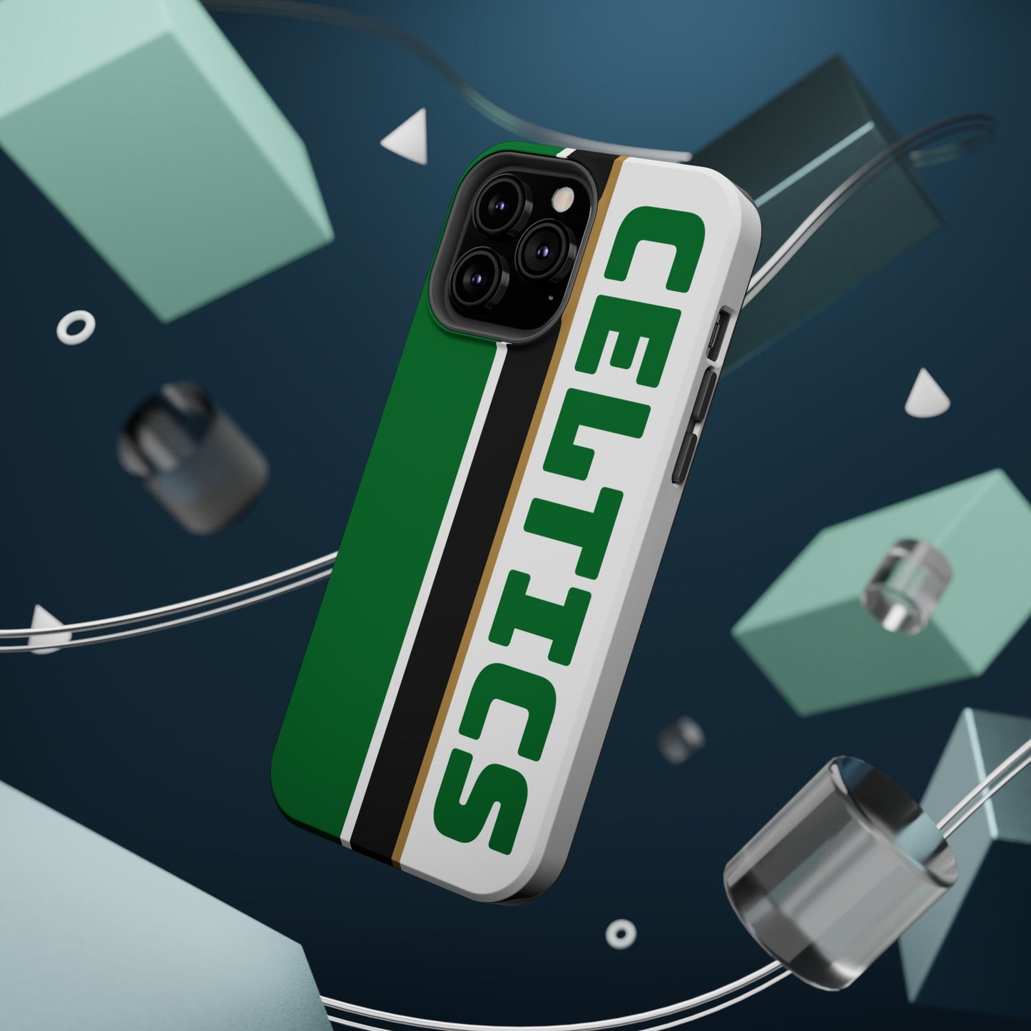 Celtics Phone Case, Magnetic Phone Case, Retro Phone Case, Matte/Glossy Phone Case, Basketball Gifts