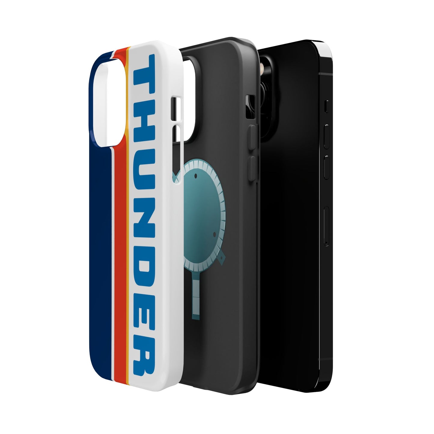 Thunder Phone Case, Magnetic Phone Case, Retro Phone Case, Basketball Gifts