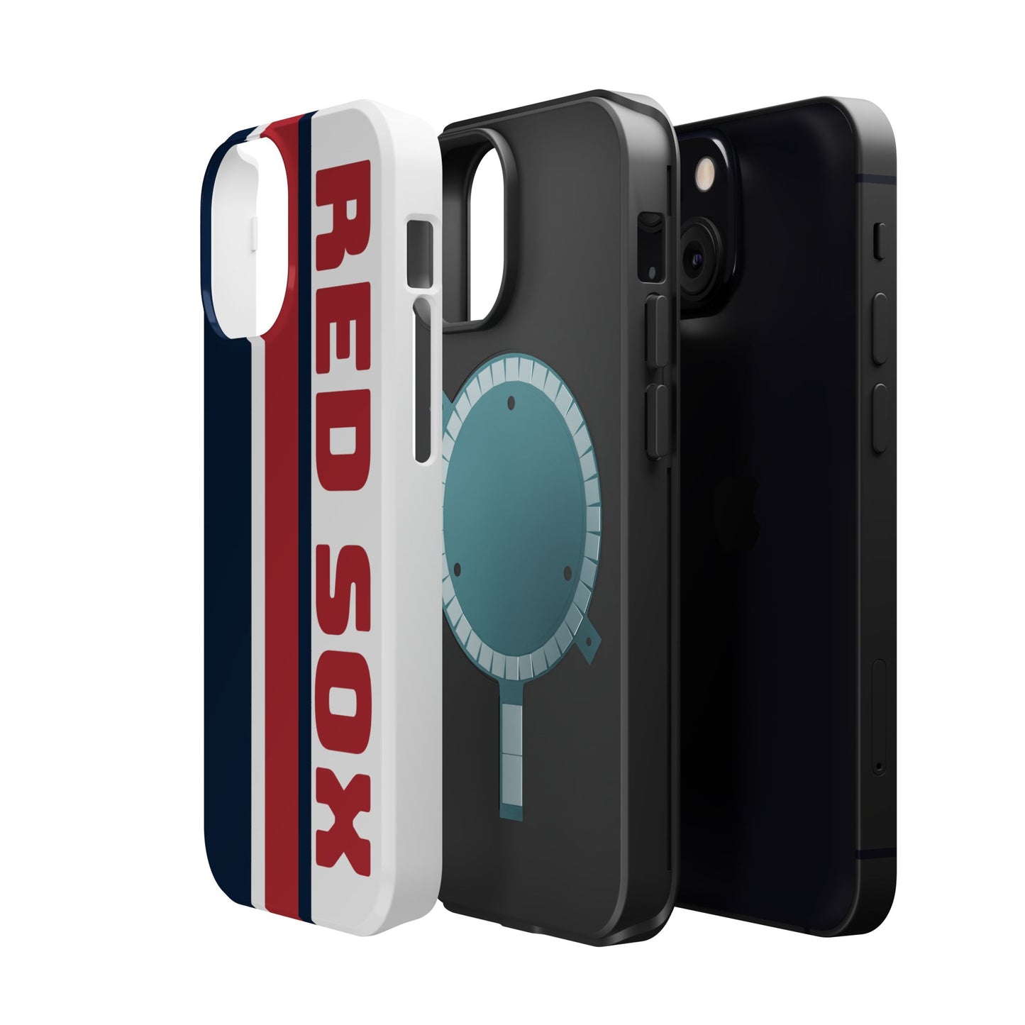 Red Sox Phone Case, Magnetic Phone Case, Retro Phone Case, Baseball Case for iPhone or Samsung