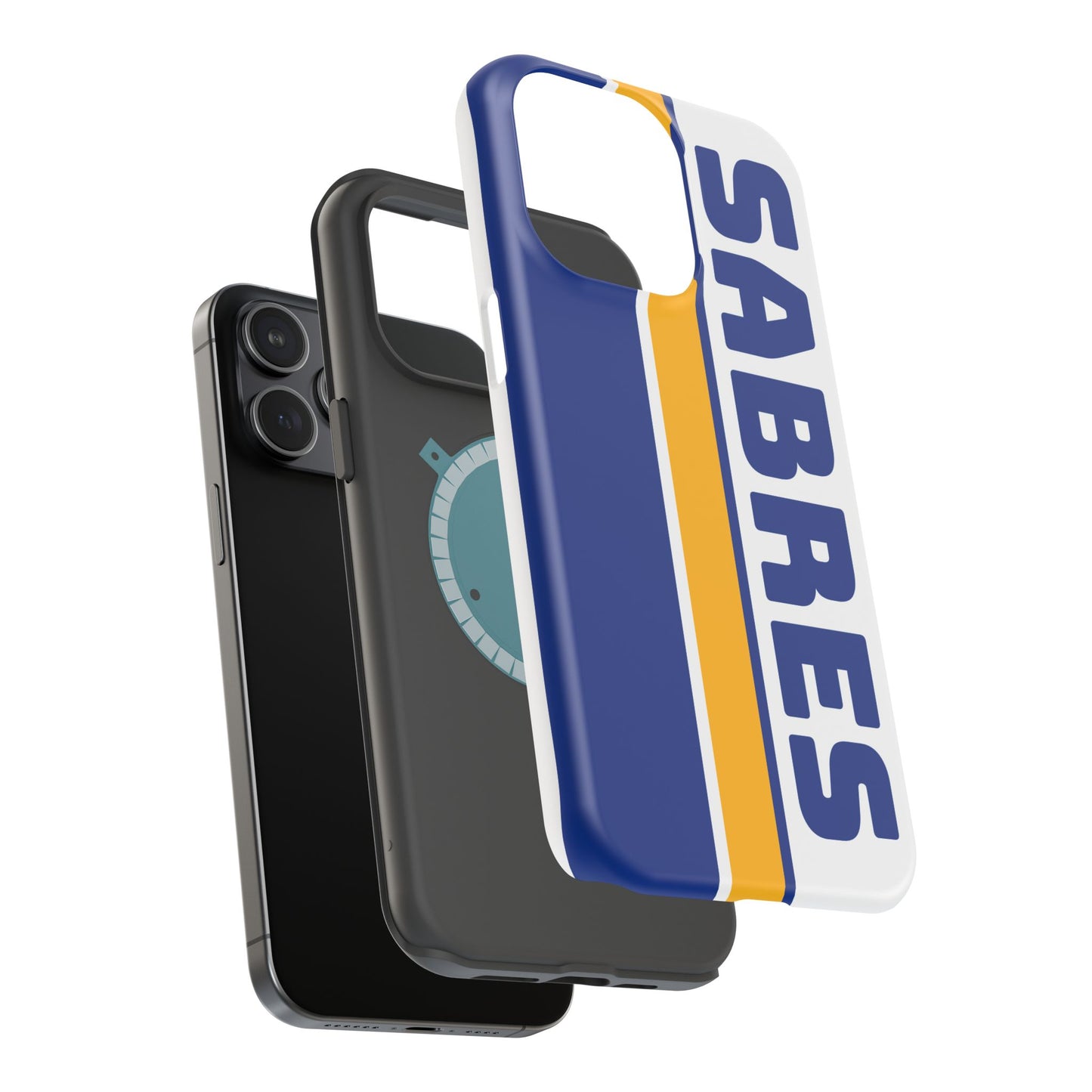 Sabres Phone Case, Magnetic Phone Case, Retro Phone Case, Matte/Glossy Phone Case, Hockey Gifts