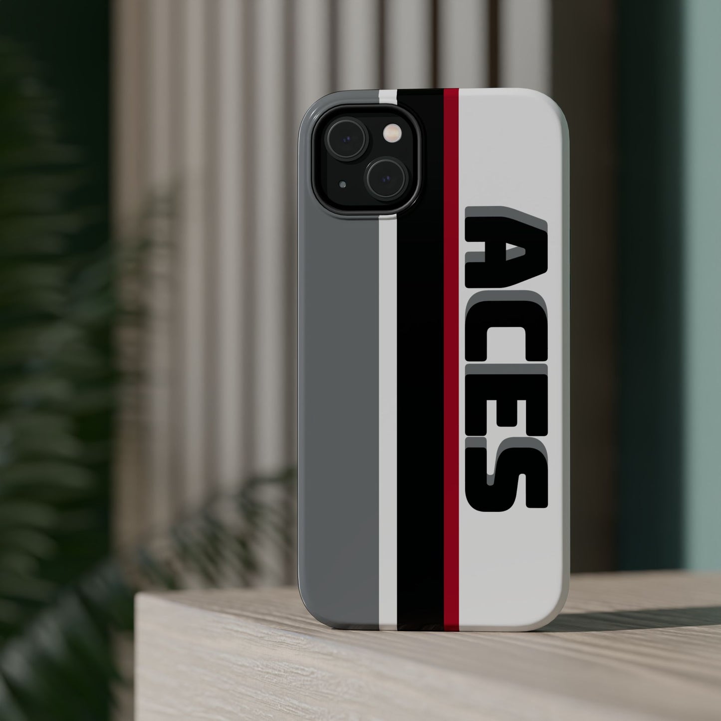 Aces Phone Case, Magnetic Phone Case, Retro Phone Case, Basketball Gifts