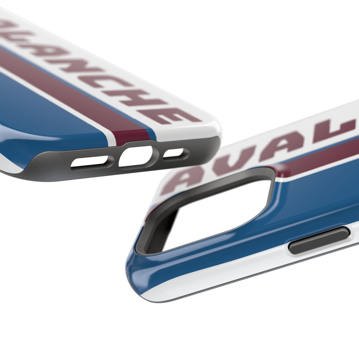 Avalanche Phone Case, Magnetic Phone Case, Retro Phone Case, Matte/Glossy Phone Case, Hockey Gifts