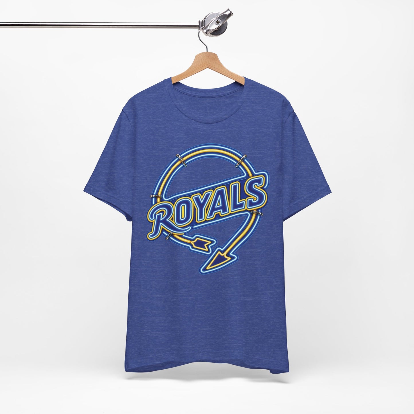 Neon Royals Graphic Shirt, Baseball Tee, Jersey Graphic Tee