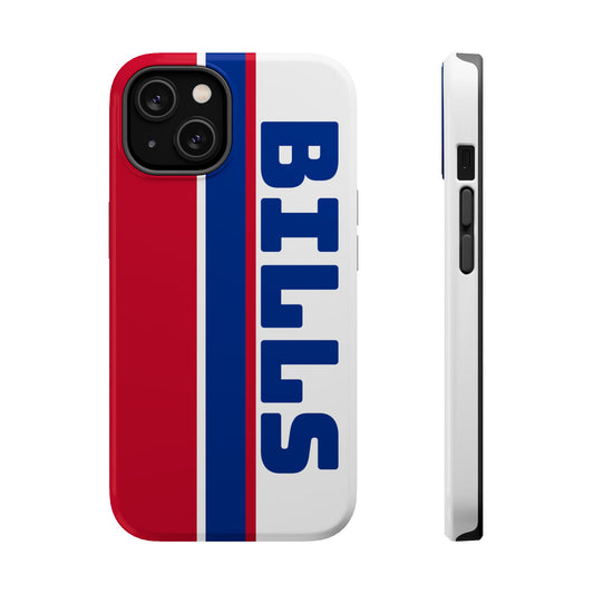 Bills Phone Case, Magnetic Phone Case, Retro Phone Case, Matte/Glossy Phone Case, Football Gifts