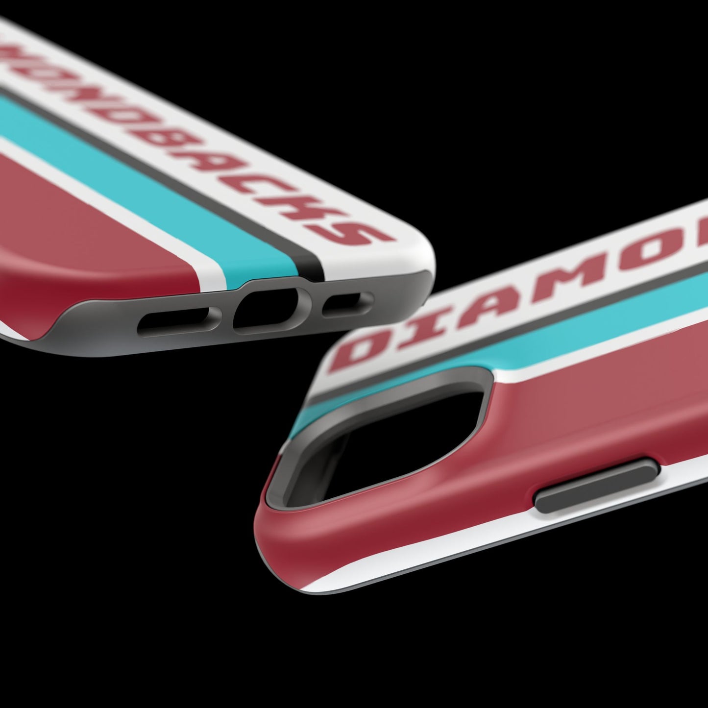 Diamondbacks Phone Case, Magnetic Phone Case, Retro Phone Case, Baseball Case for iPhone or Samsung