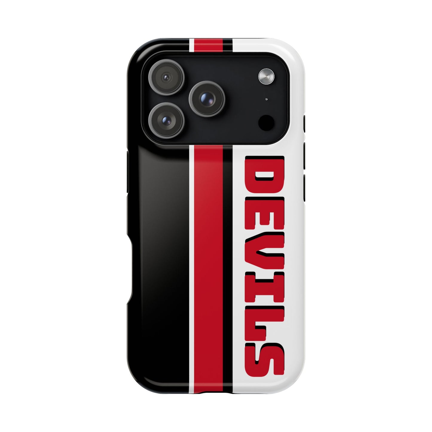 Devils Phone Case, Magnetic Phone Case, Retro Phone Case, Hockey Gifts