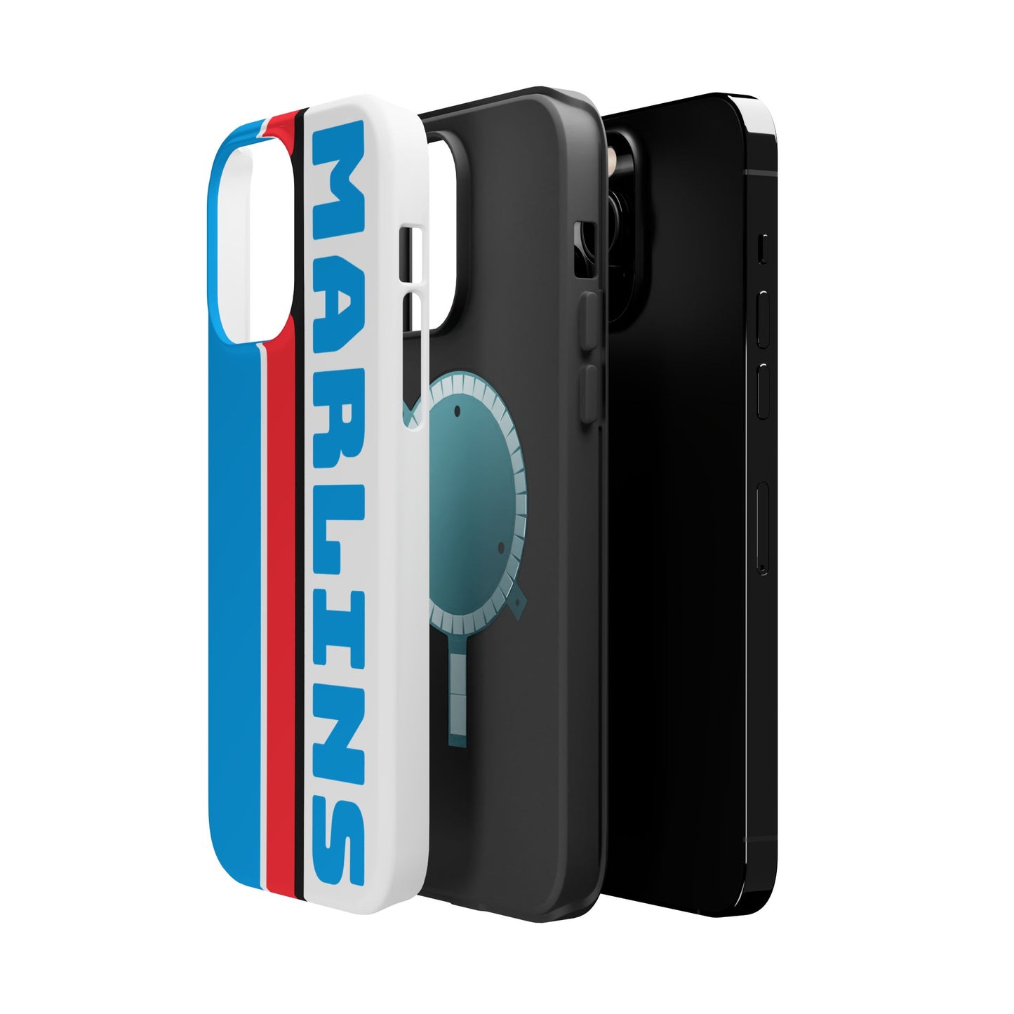 Marlins Phone Case, Magnetic Phone Case, Retro Phone Case, Baseball iPhone or Samsung Case