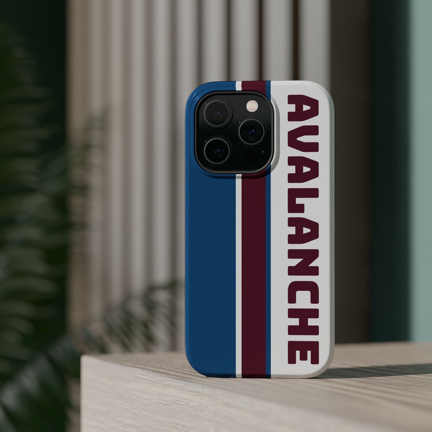 Avalanche Phone Case, Magnetic Phone Case, Retro Phone Case, Matte/Glossy Phone Case, Hockey Gifts