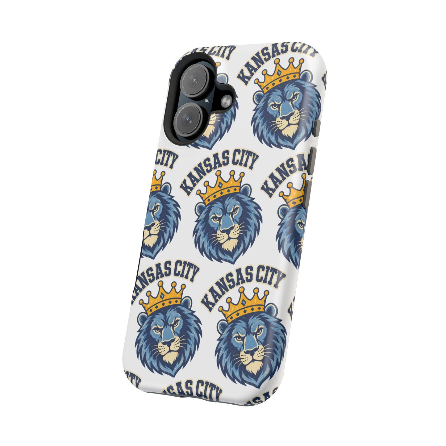 Lion Royals Pattern Phone Case, Magnetic Phone Case, Baseball Phone Case, Retro Phone Case