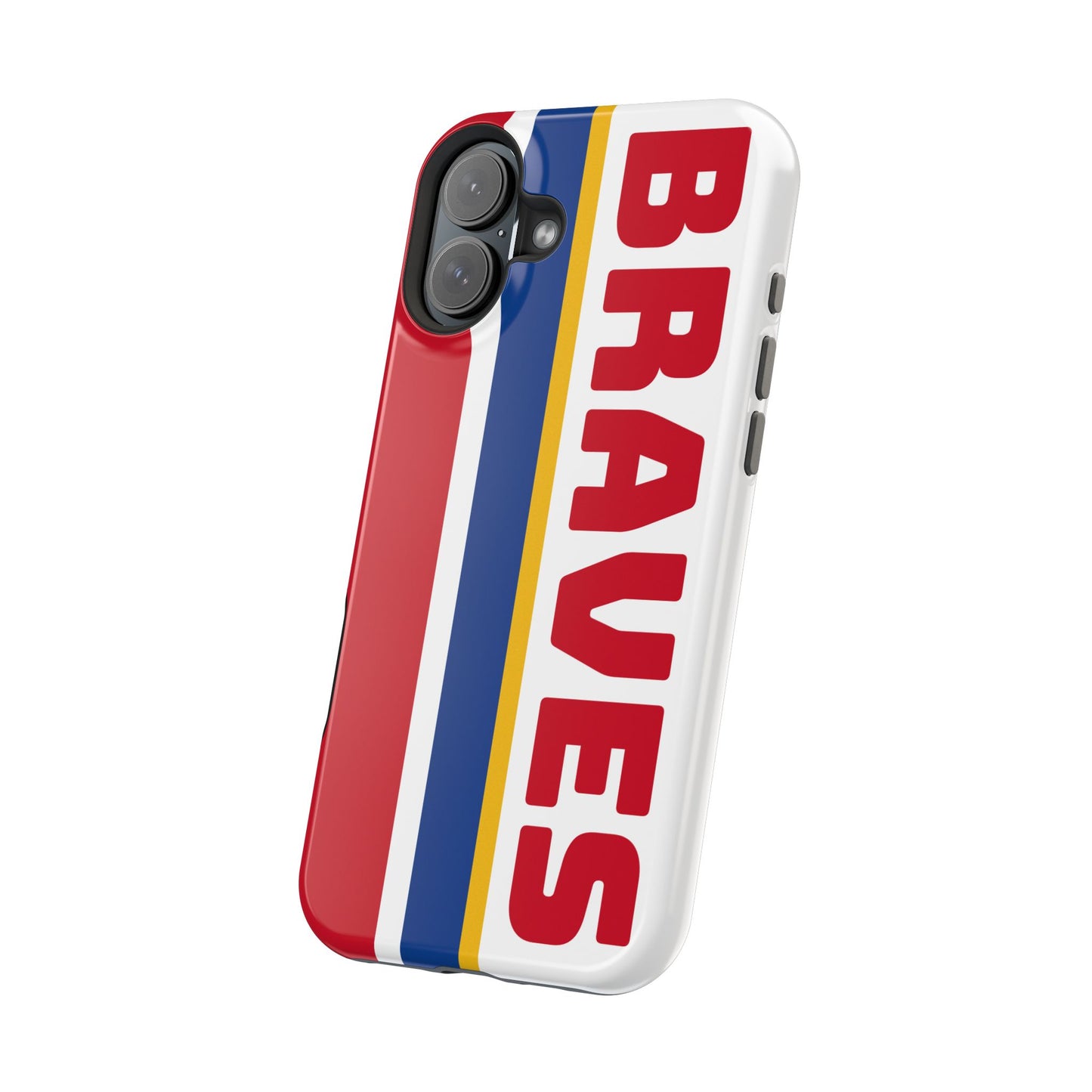 Braves Phone Case, Magnetic Phone Case, Baseball Phone Case, Retro Phone Case