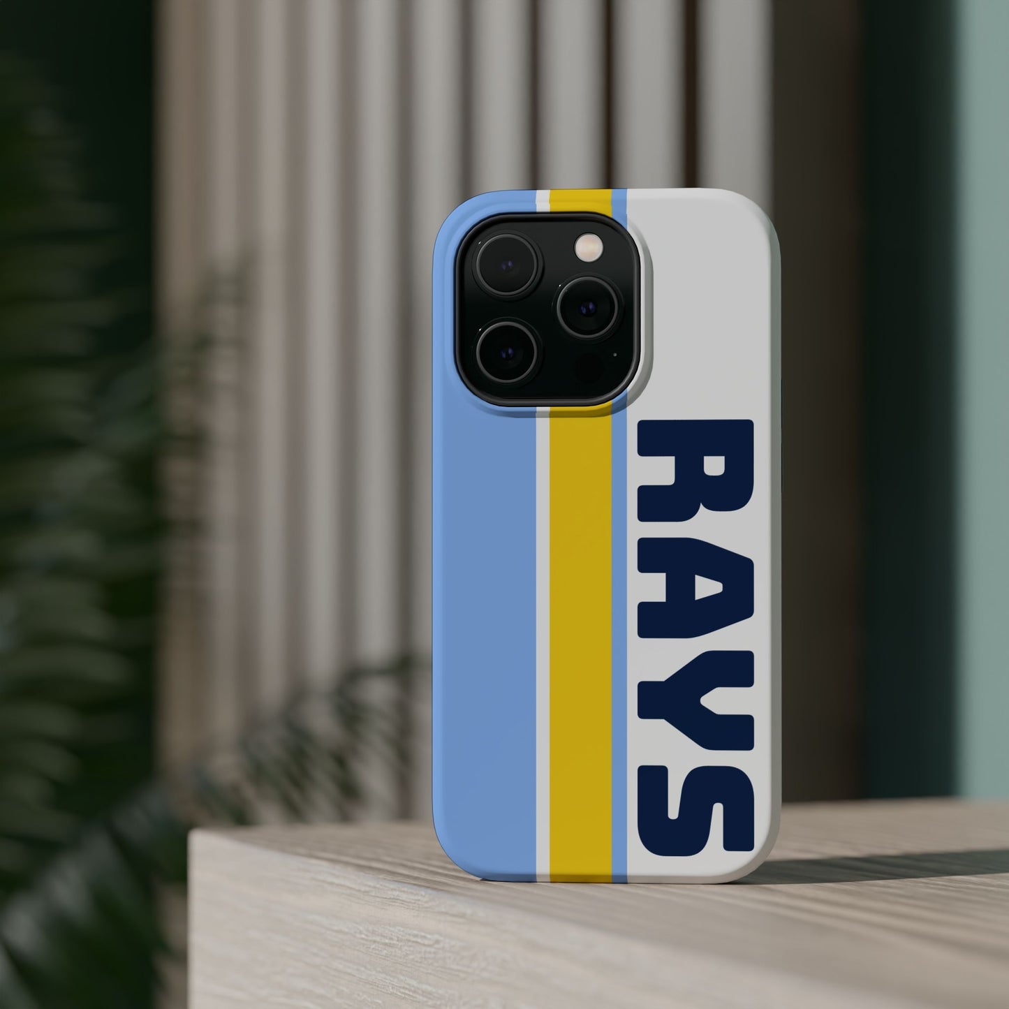 Rays Phone Case, Magnetic Phone Case, Retro Phone Case, Baseball Case for iPhone or Samsung, Rays Baseball Gifts