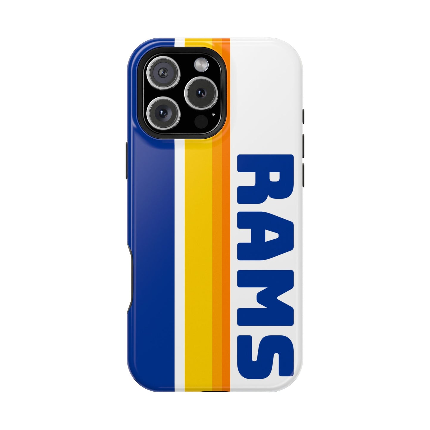 Rams Phone Case, Magnetic Phone Case, Retro Phone Case, Football Case for iPhone or Samsung