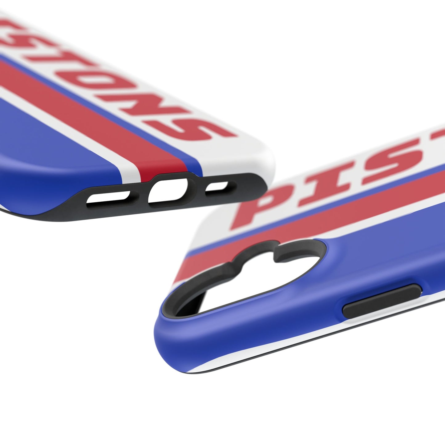 Pistons Phone Case, Magnetic Phone Case, Retro Phone Case, Basketball Gifts