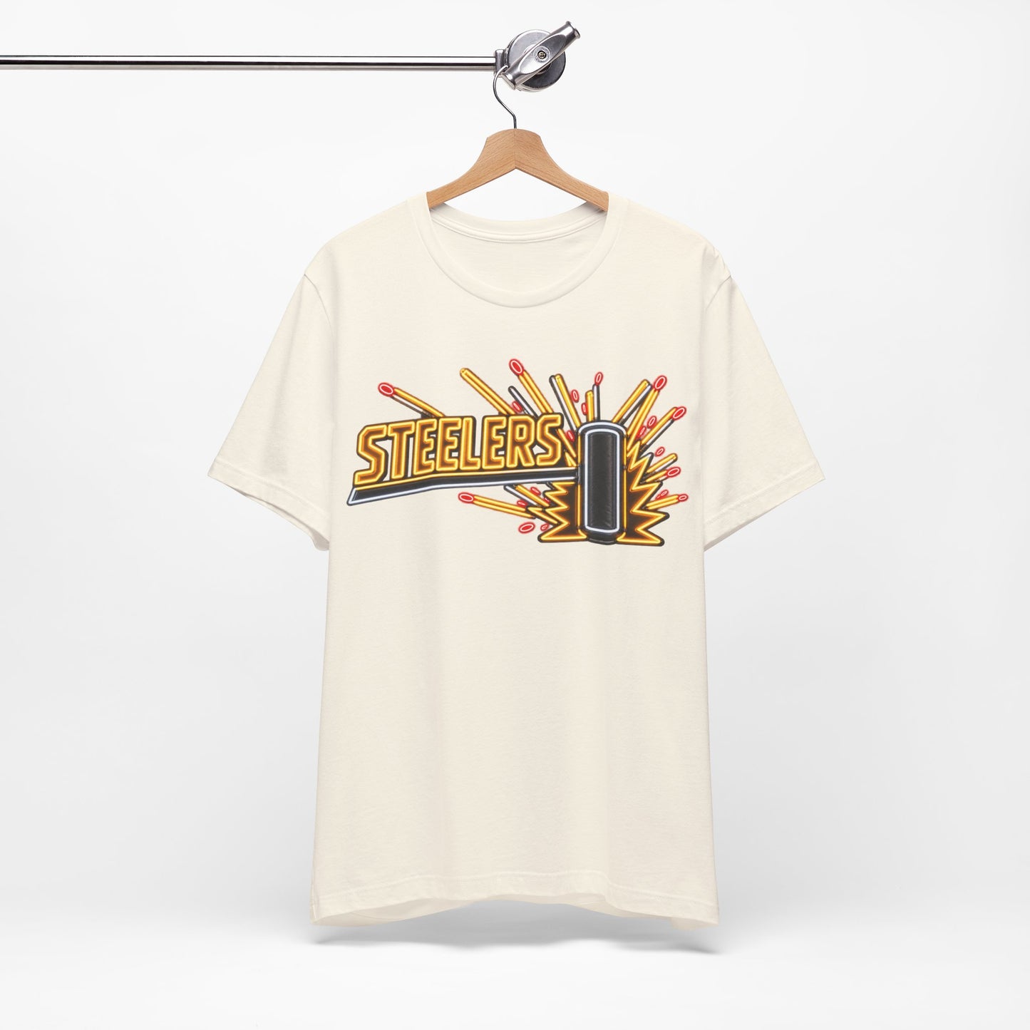 Neon Steelers Shirt, Football T-Shirt, Football Gifts