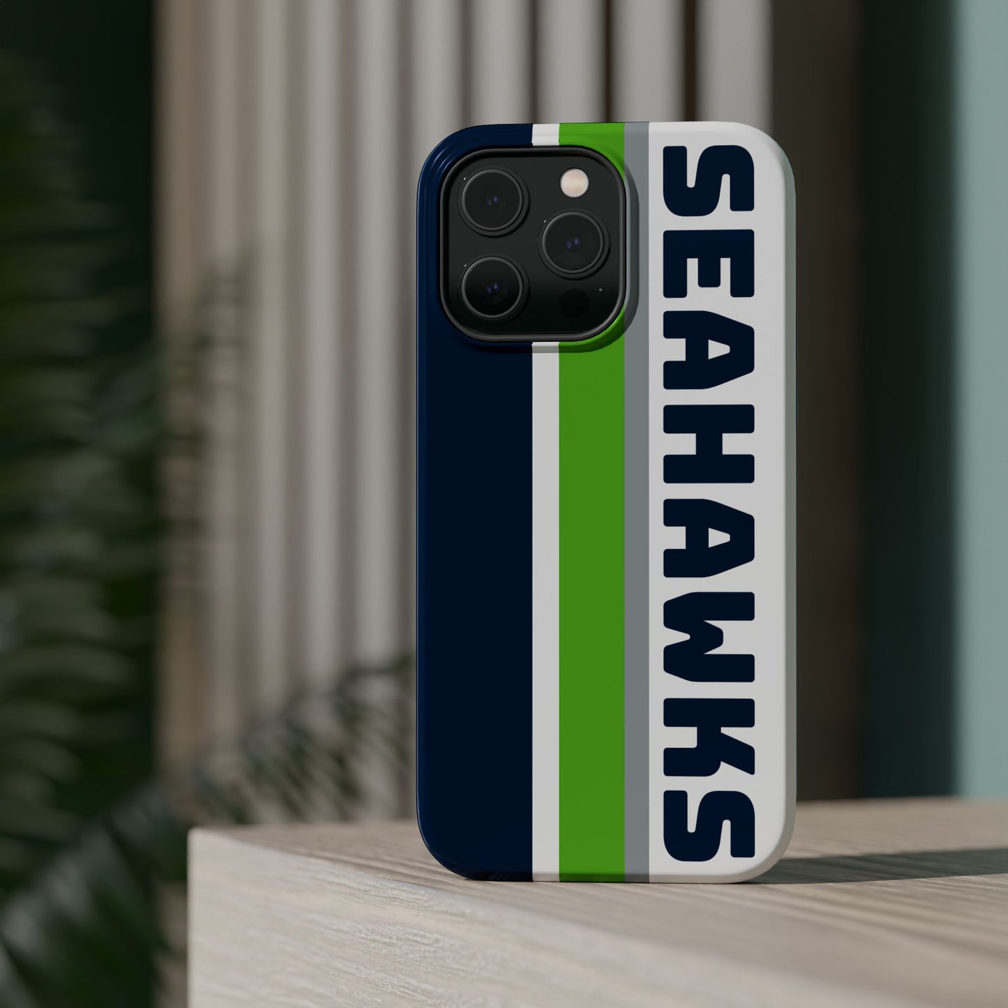 Seahawks Phone Case, Magnetic Phone Case, Retro Phone Case, Football Case for iPhone or Samsung