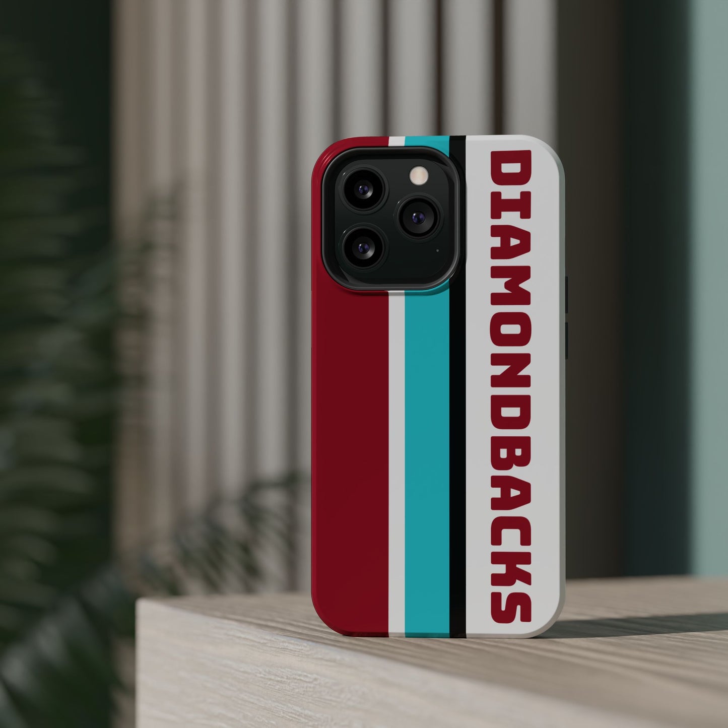 Diamondbacks Phone Case, Magnetic Phone Case, Retro Phone Case, Baseball Case for iPhone or Samsung