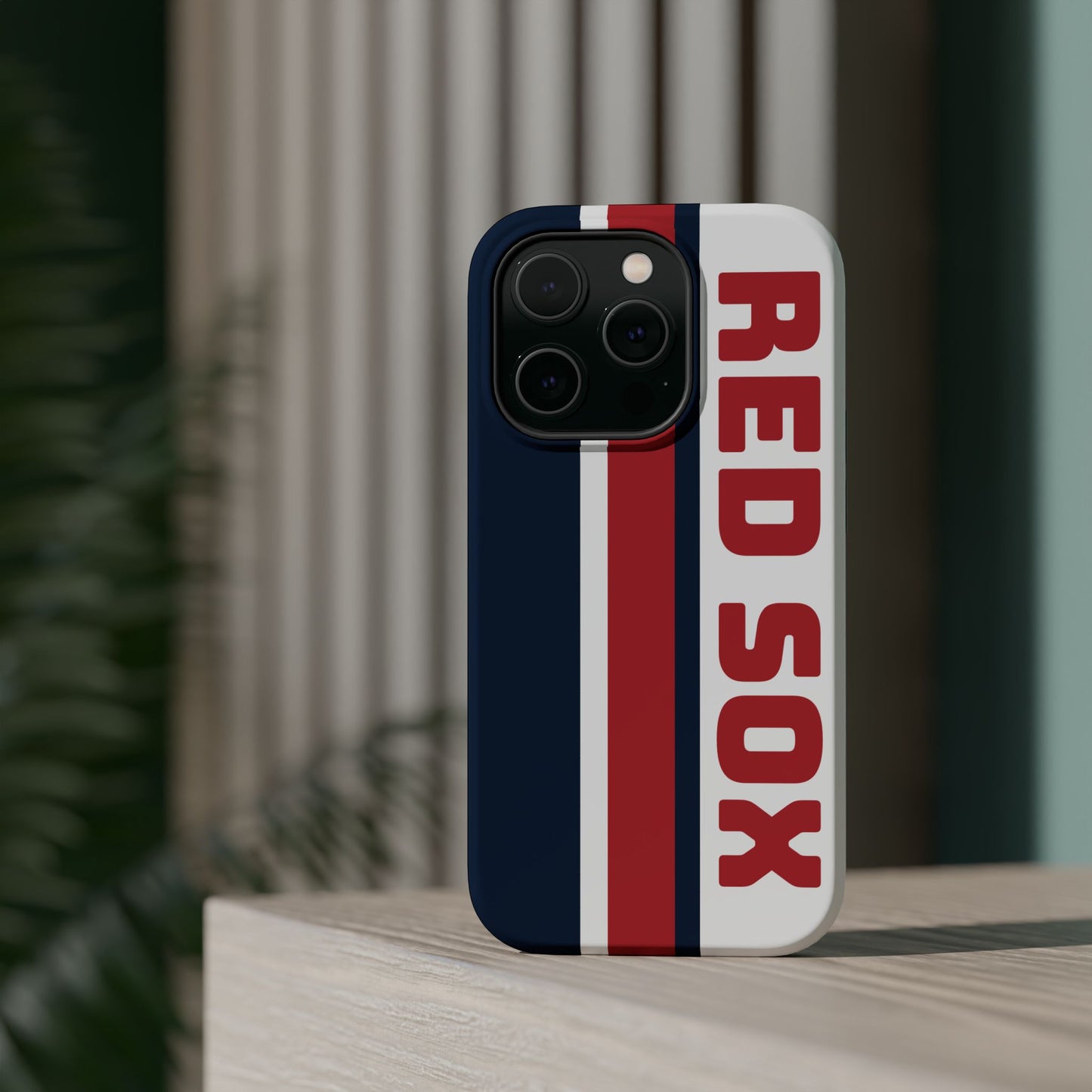 Red Sox Phone Case, Magnetic Phone Case, Retro Phone Case, Baseball Case for iPhone or Samsung