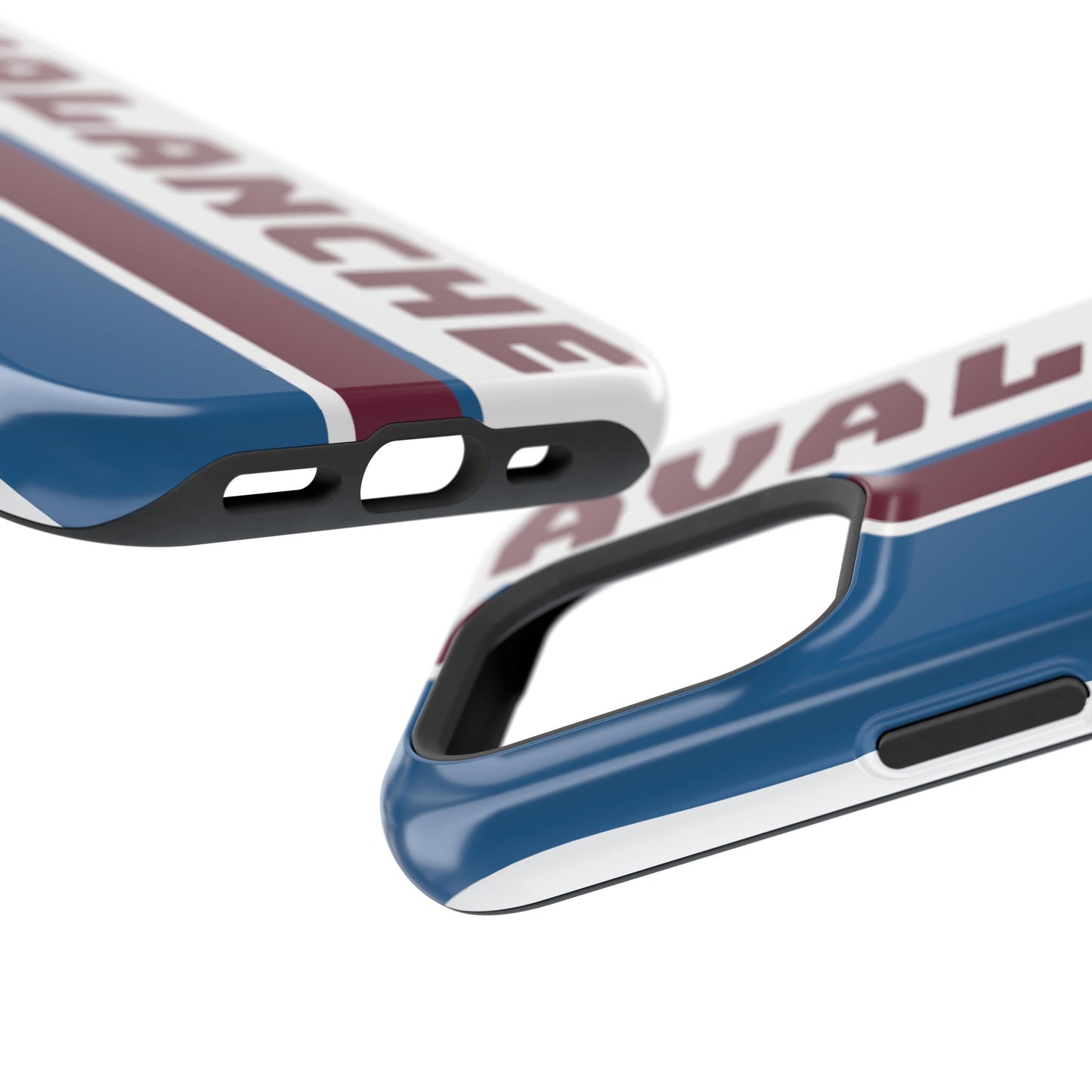 Avalanche Phone Case, Magnetic Phone Case, Retro Phone Case, Matte/Glossy Phone Case, Hockey Gifts