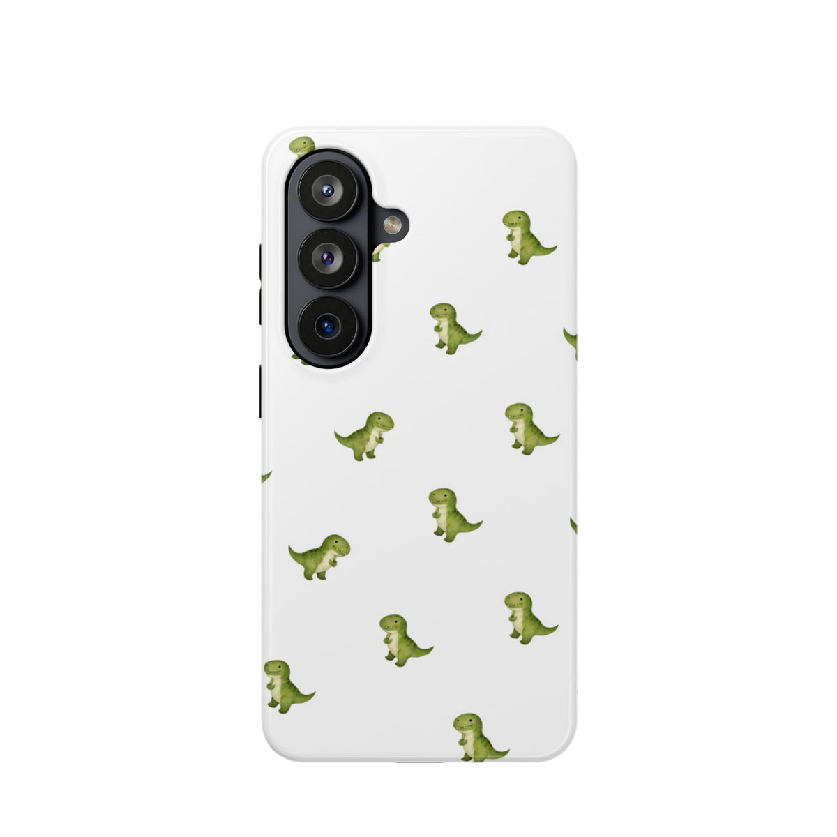 Tiny Green Dinosaur Phone Case | Magnetic Impact-Resistant Phone Case