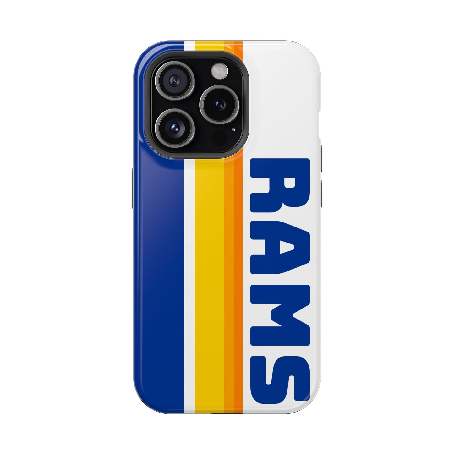 Rams Phone Case, Magnetic Phone Case, Retro Phone Case, Football Case for iPhone or Samsung