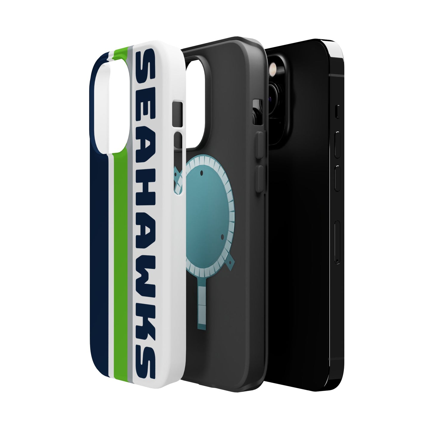 Seahawks Phone Case, Magnetic Phone Case, Retro Phone Case, Football Case for iPhone or Samsung