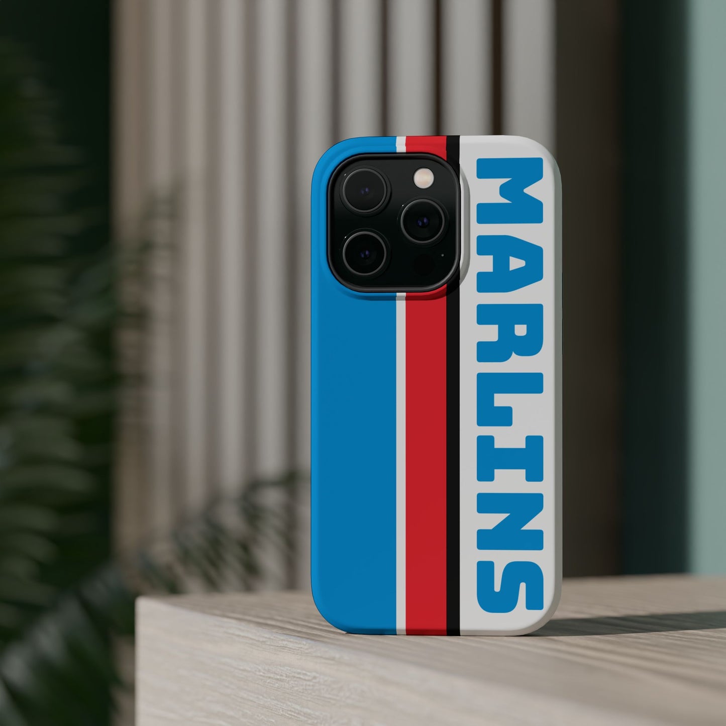 Marlins Phone Case, Magnetic Phone Case, Retro Phone Case, Baseball iPhone or Samsung Case