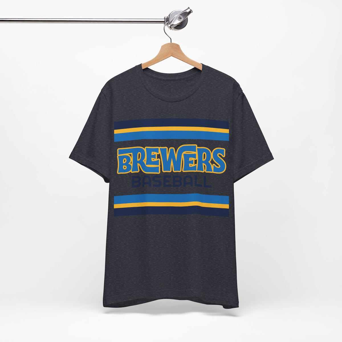 Retro Brewers Shirt, Vintage Striped Brewers T-Shirt