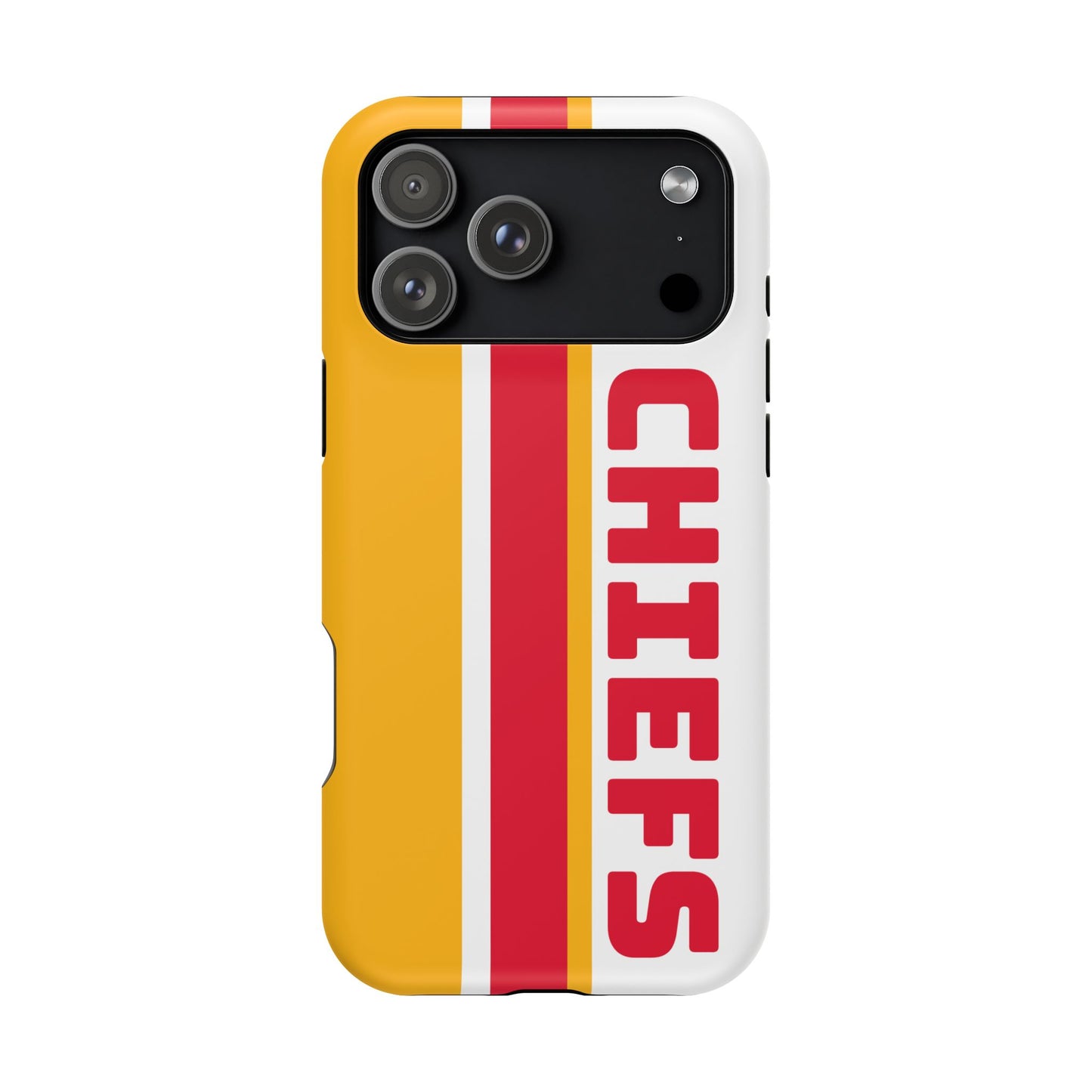 Chiefs Phone Case, Magnetic Phone Case, Retro Phone Case, Baseball Case for iPhone or Samsung, Chiefs Football Gifts