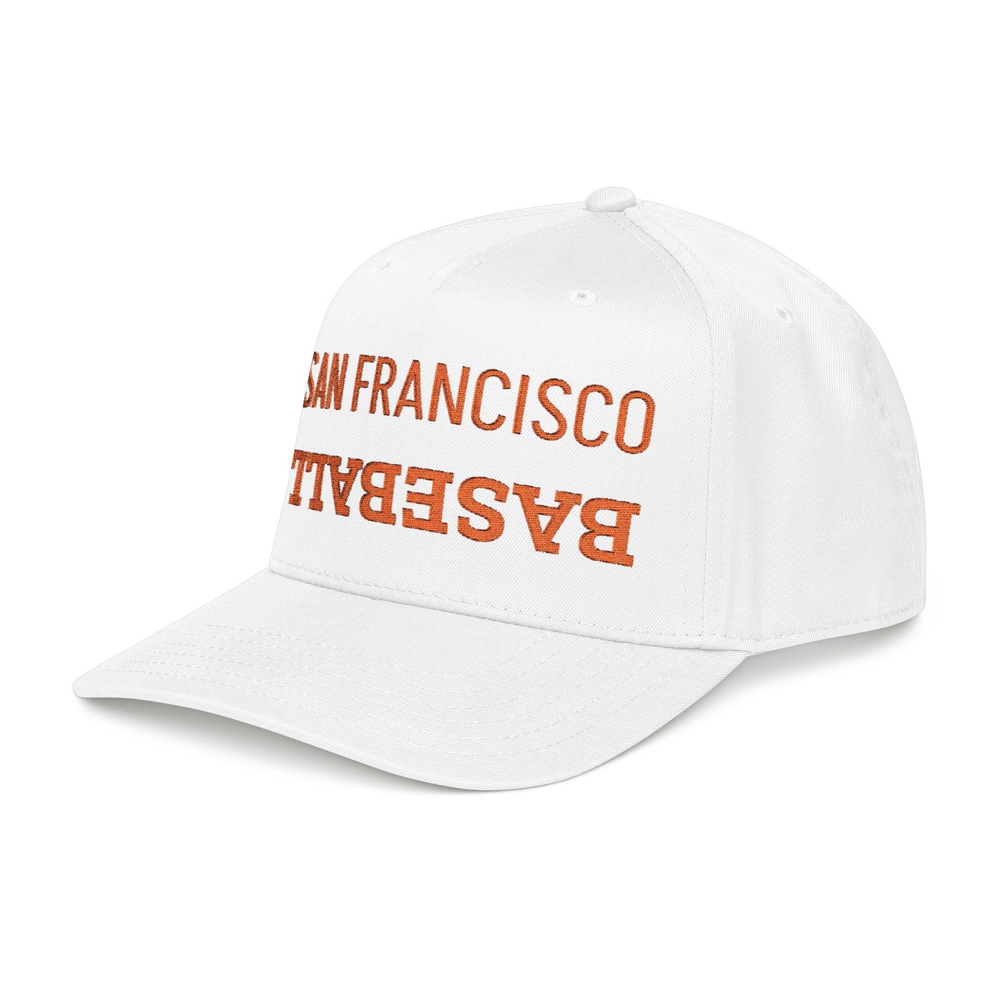 Embroidered San Francisco Baseball Hat, Mid Profile Baseball Cap, Sports Gifts