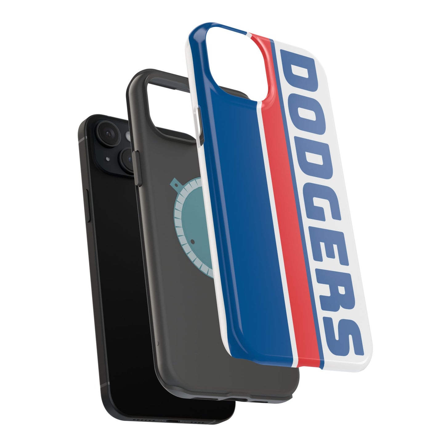 Dodgers Phone Case, Magnetic Phone Case, Retro Phone Case, Matte/Glossy Phone Case
