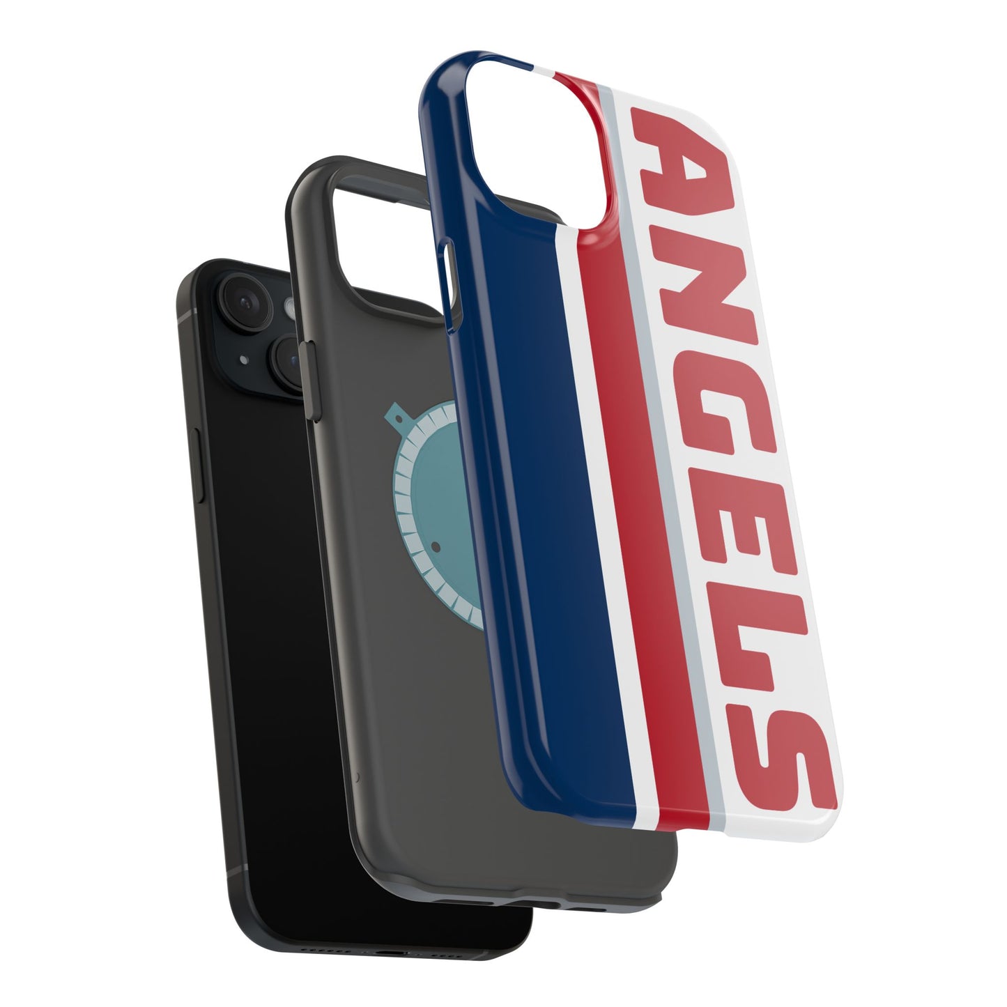 Angels Baseball Phone Case, Retro Phone Case, Case for iPhone, Case for Samsung