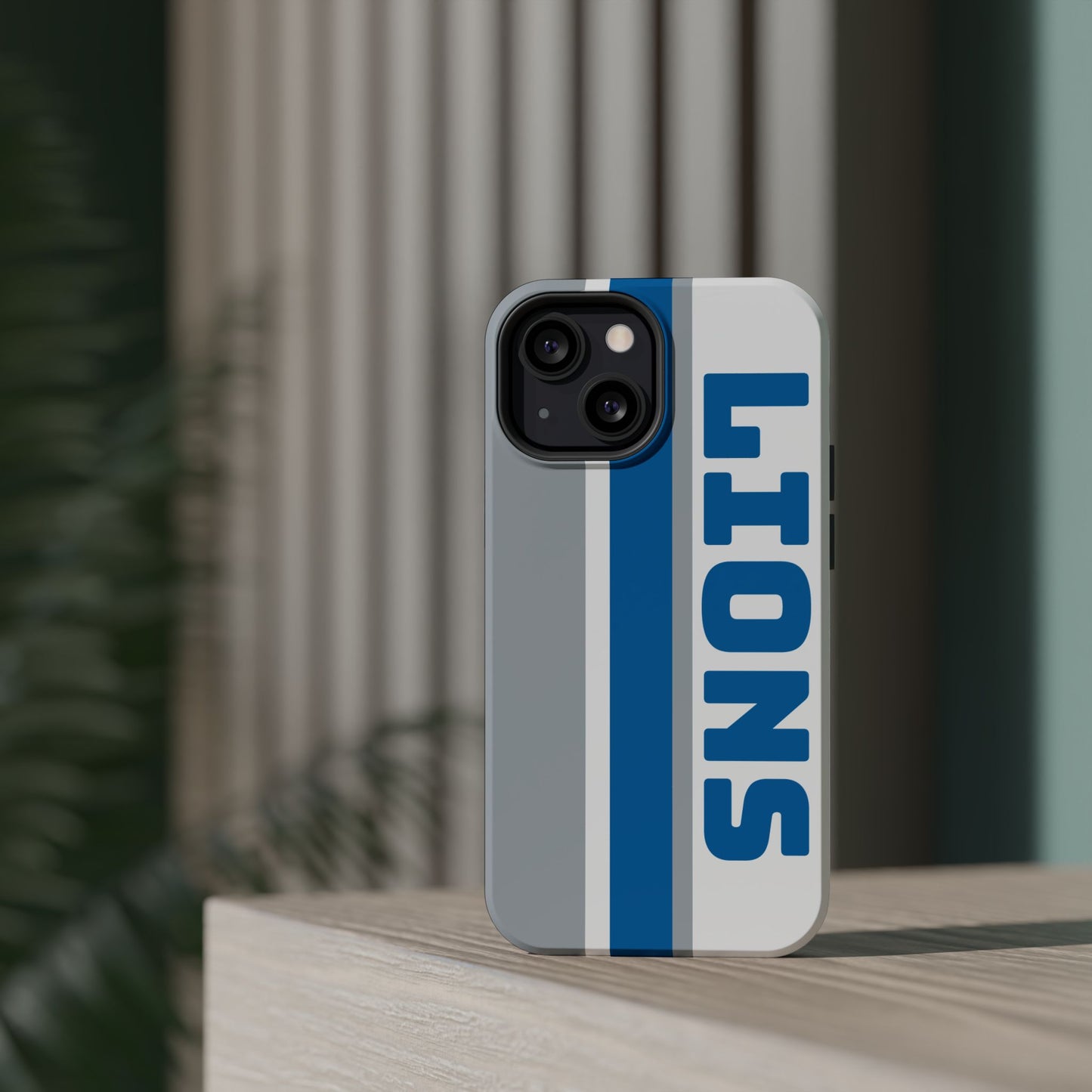 Lions Phone Case, Magnetic Phone Case, Retro Phone Case, Football Gifts
