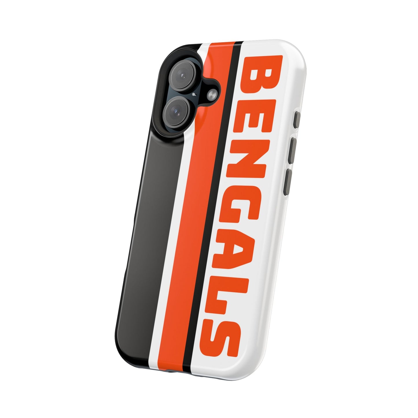 Bengals Phone Case, Magnetic Phone Case, Retro Phone Case, Baseball Case for iPhone or Samsung, Football Gifts