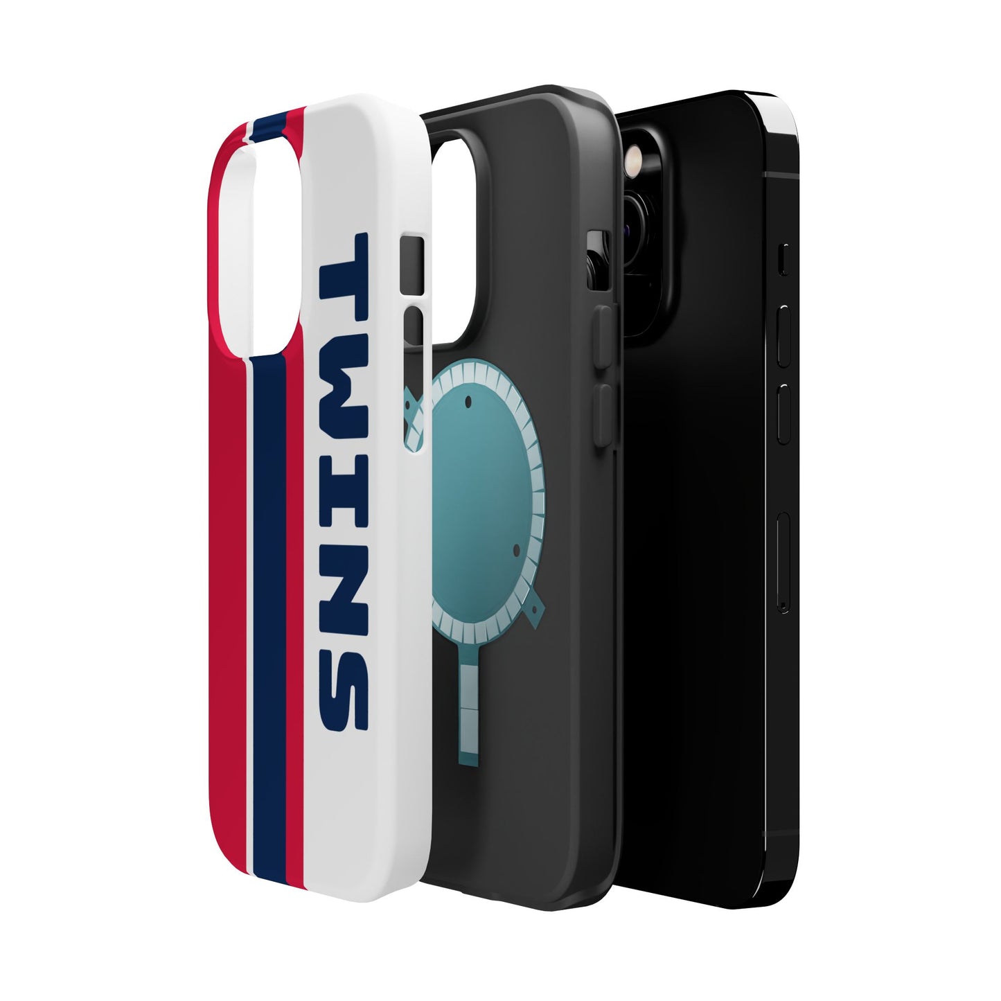 Twins Phone Case, Retro Phone Case, Case for iPhone, Case for Samsung, Baseball Phone Case