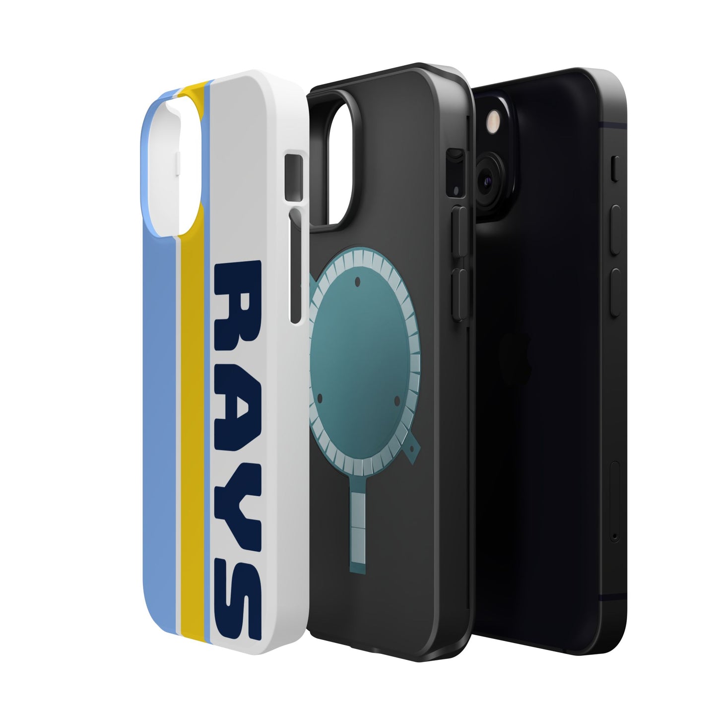 Rays Phone Case, Magnetic Phone Case, Retro Phone Case, Baseball Case for iPhone or Samsung, Rays Baseball Gifts