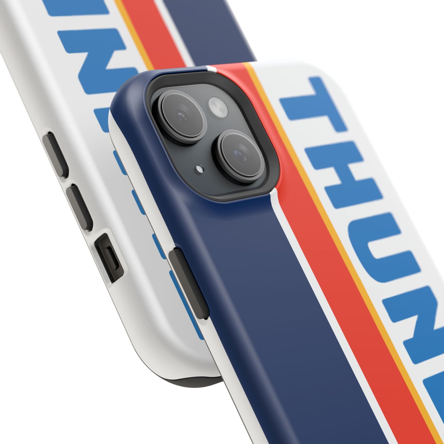 Thunder Phone Case, Magnetic Phone Case, Retro Phone Case, Basketball Gifts