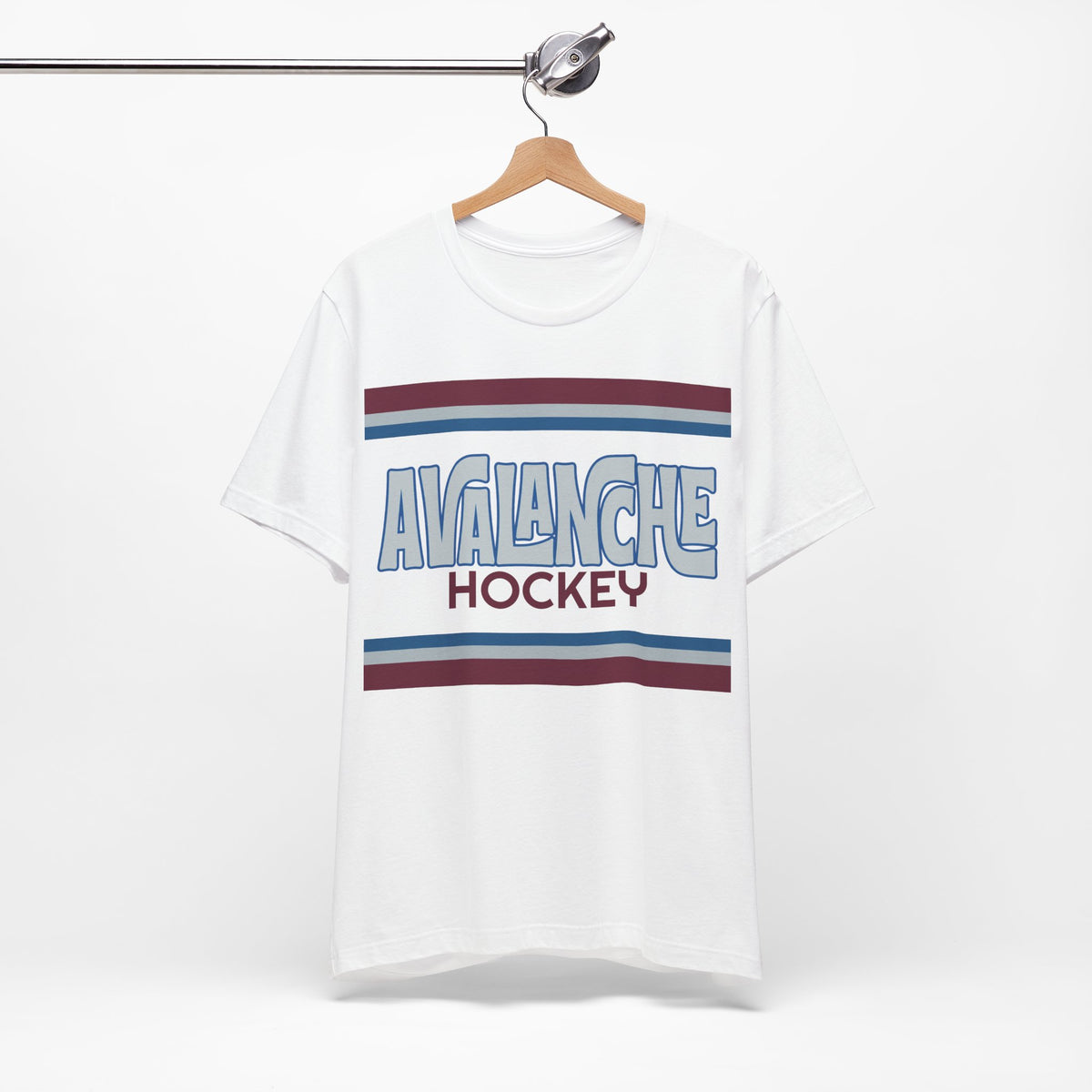 Retro Avalanche Shirt, Vintage Striped Avalanche T-Shirt