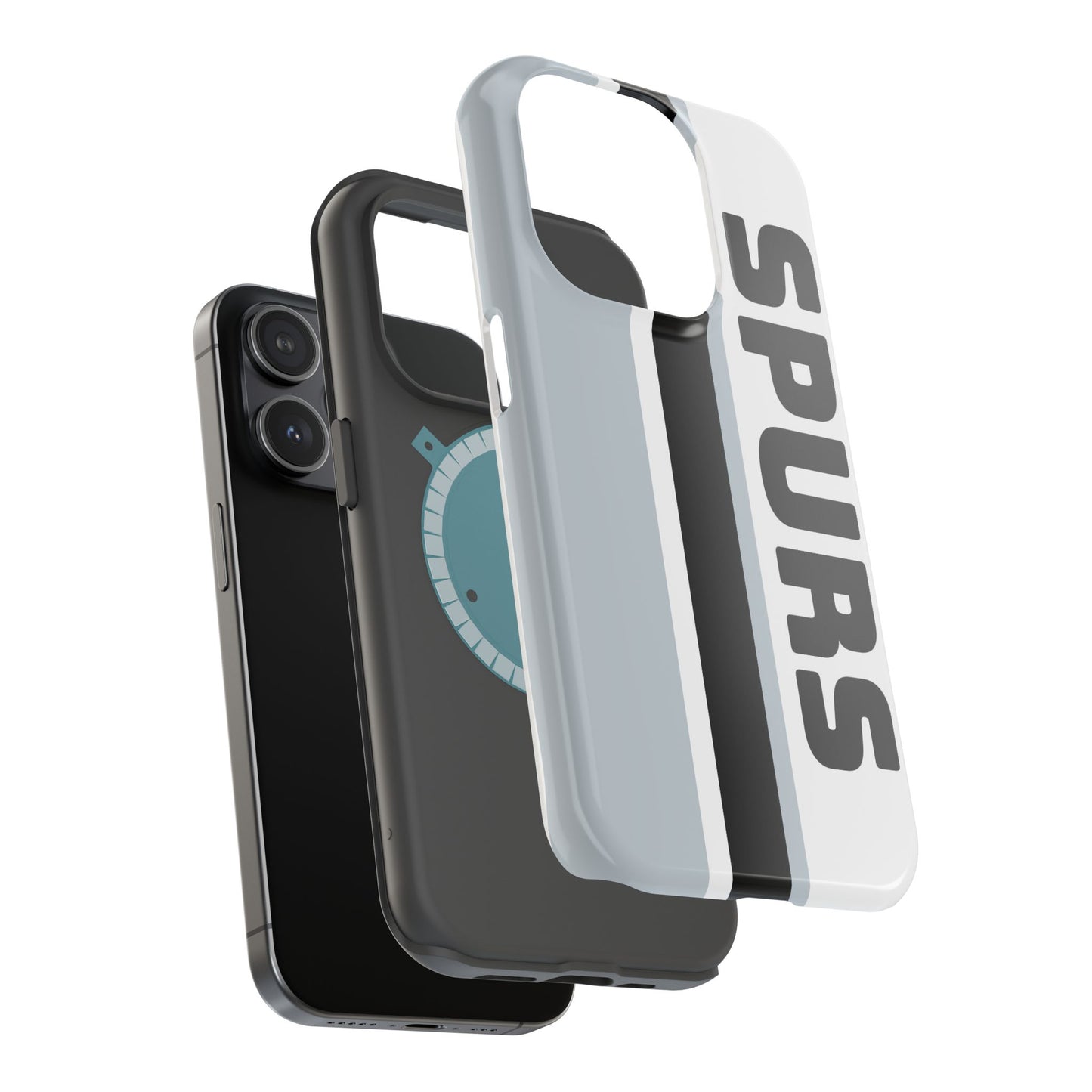 Spurs Phone Case, Magnetic Phone Case, Retro Phone Case, Basketball Gifts