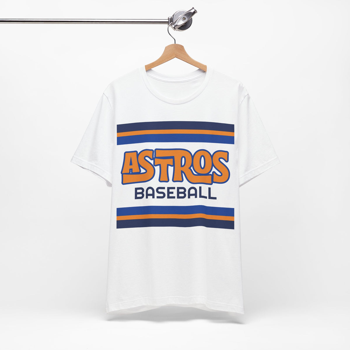 Retro Astros Shirt, Vintage Striped Astros T-Shirt