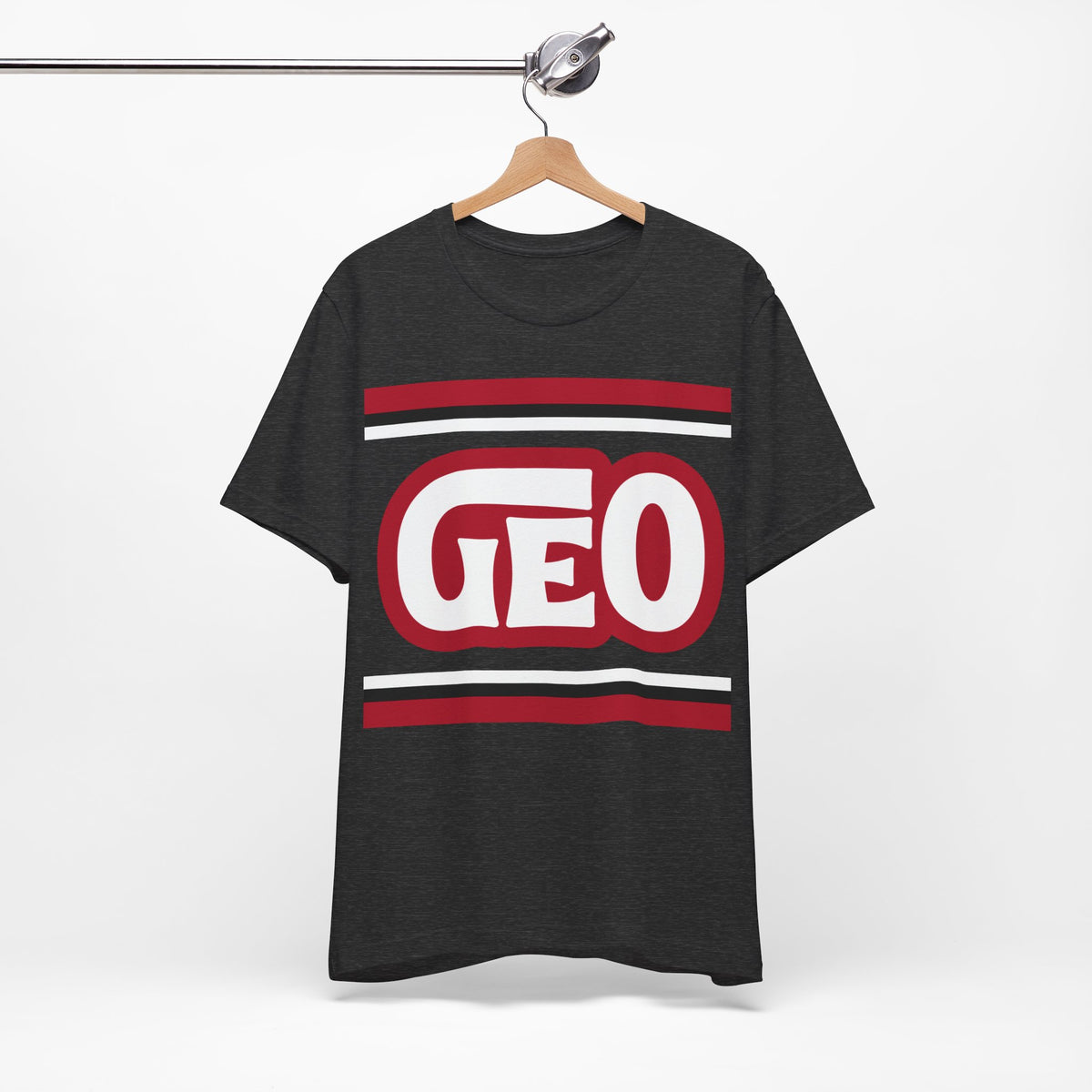 Retro GEO Shirt, Vintage Striped GEO T-Shirt