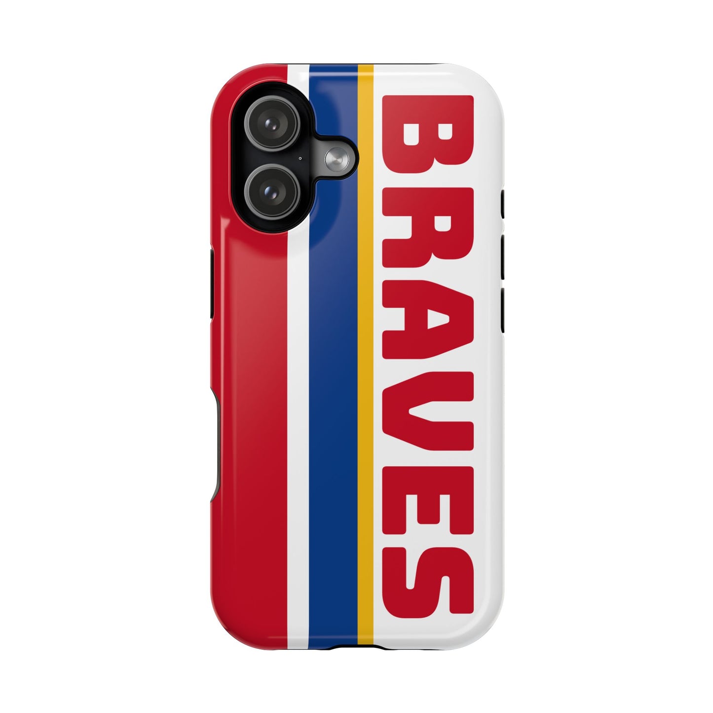 Braves Phone Case, Magnetic Phone Case, Baseball Phone Case, Retro Phone Case