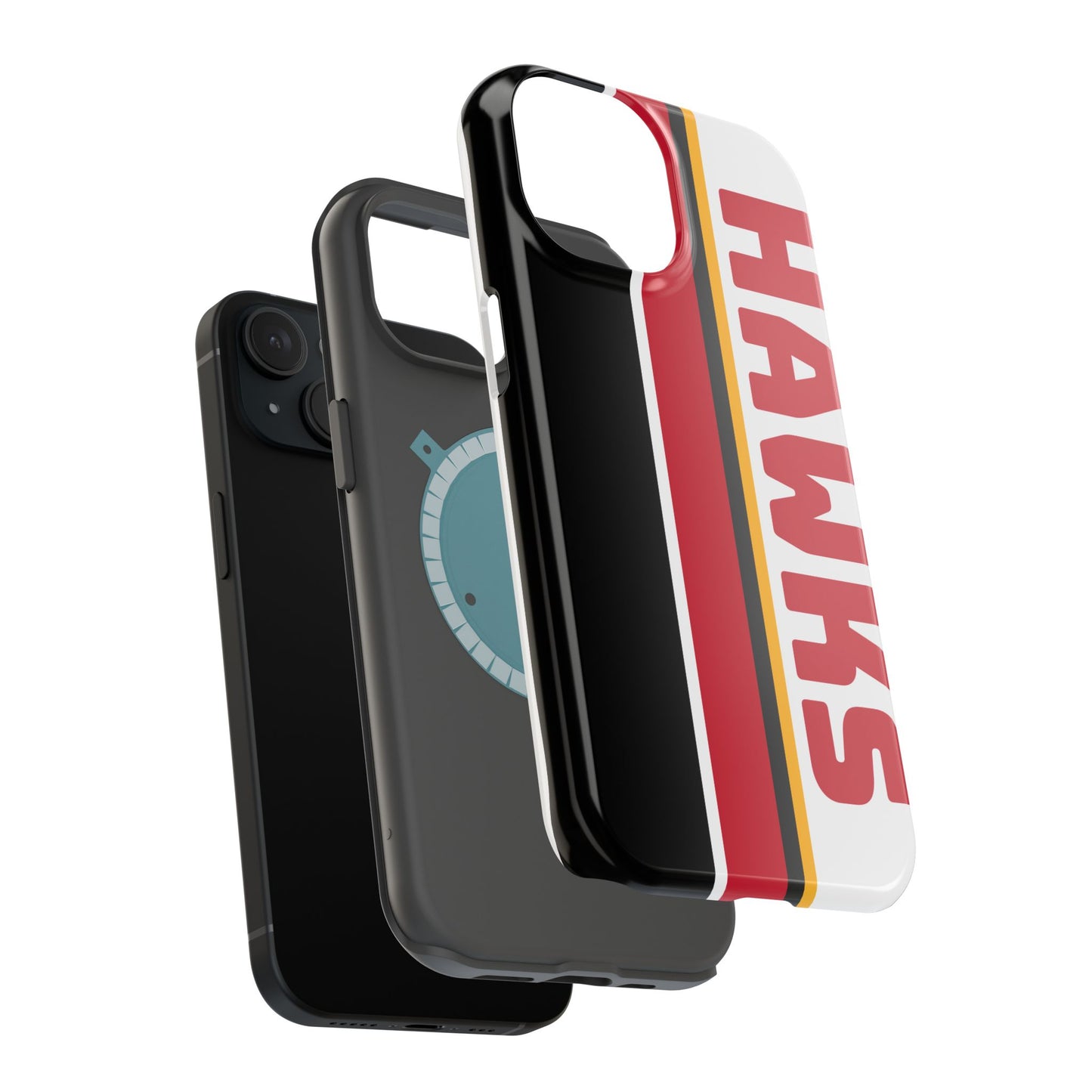 Hawks Phone Case, Magnetic Phone Case, Retro Phone Case
