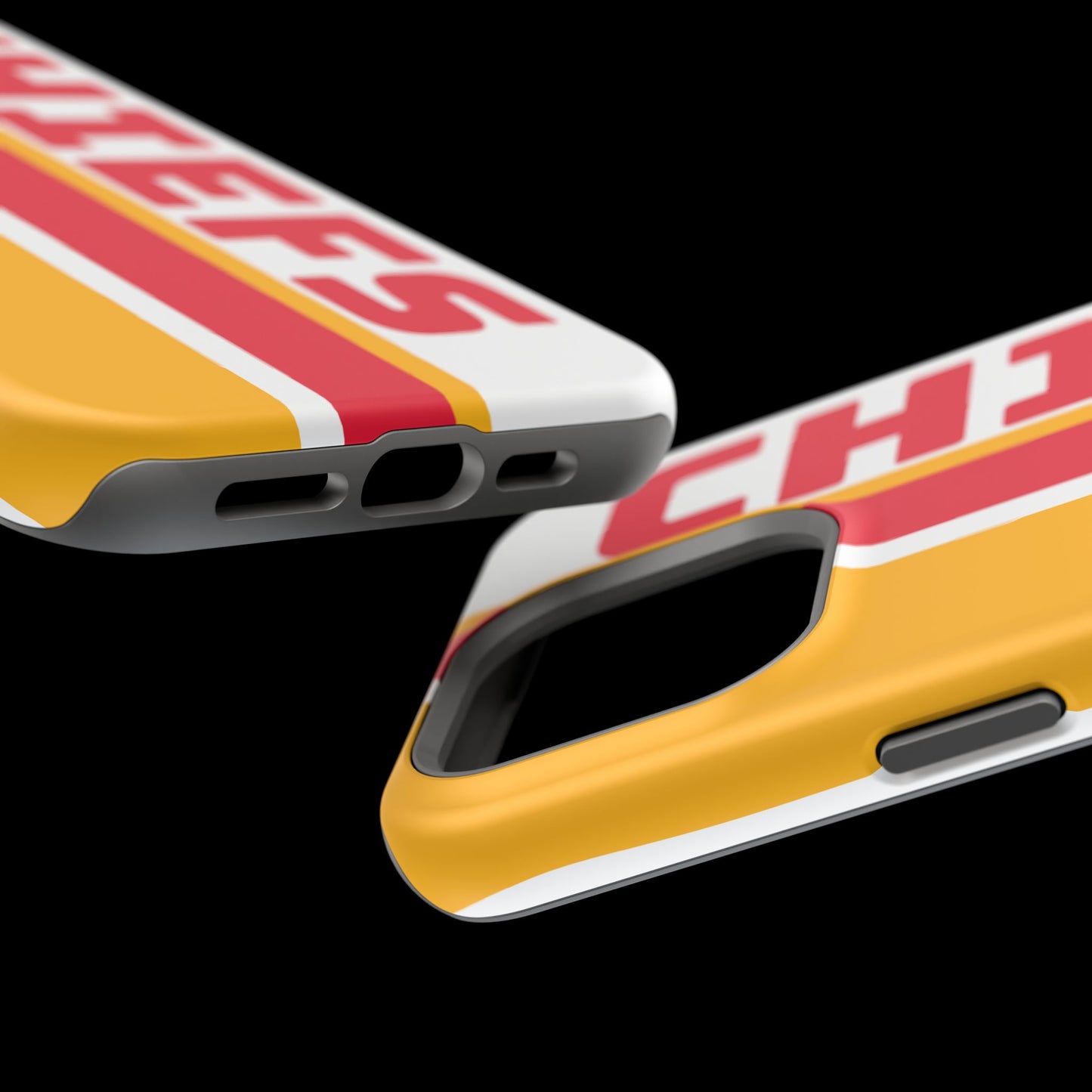 Chiefs Phone Case, Magnetic Phone Case, Retro Phone Case, Baseball Case for iPhone or Samsung, Chiefs Football Gifts