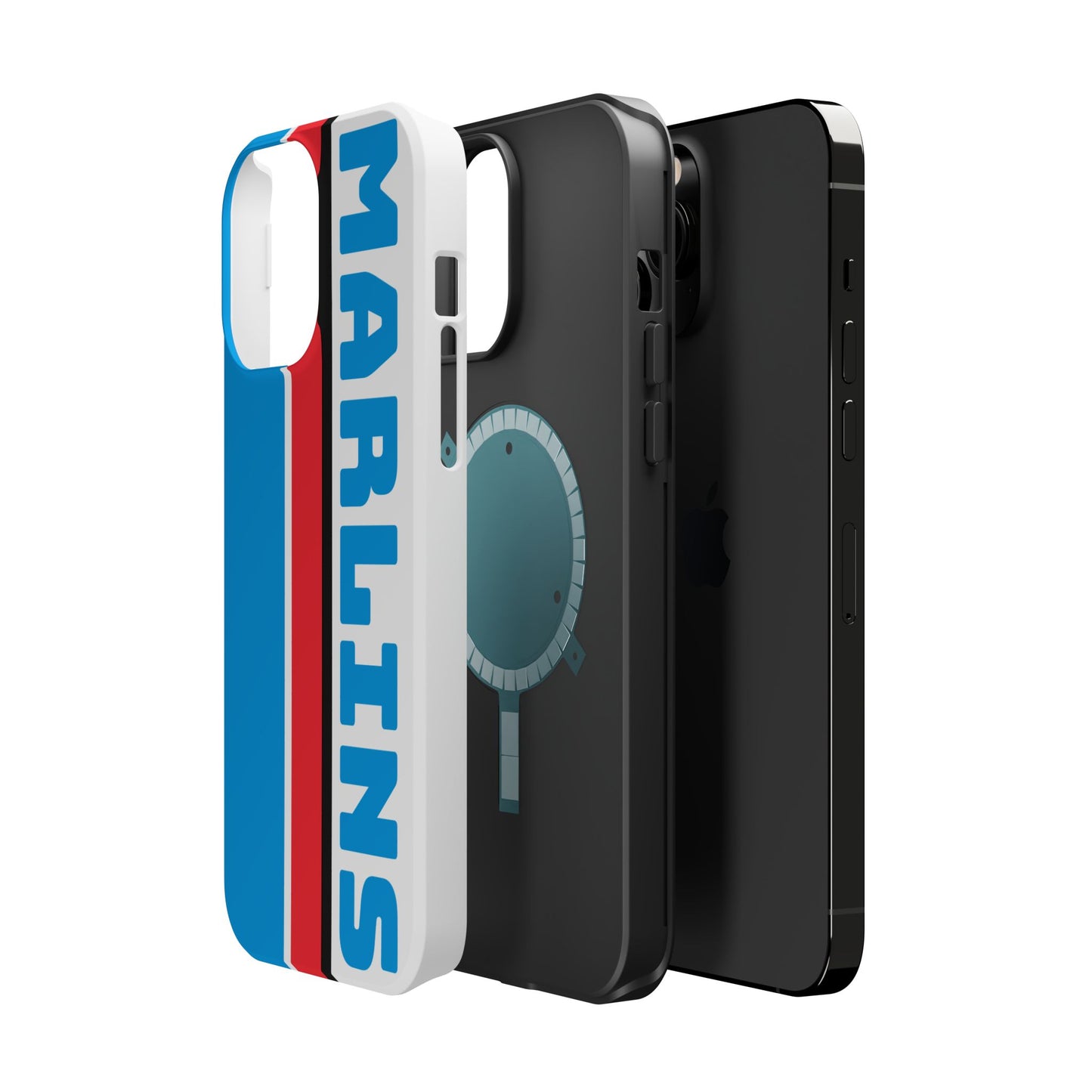 Marlins Phone Case, Magnetic Phone Case, Retro Phone Case, Baseball iPhone or Samsung Case