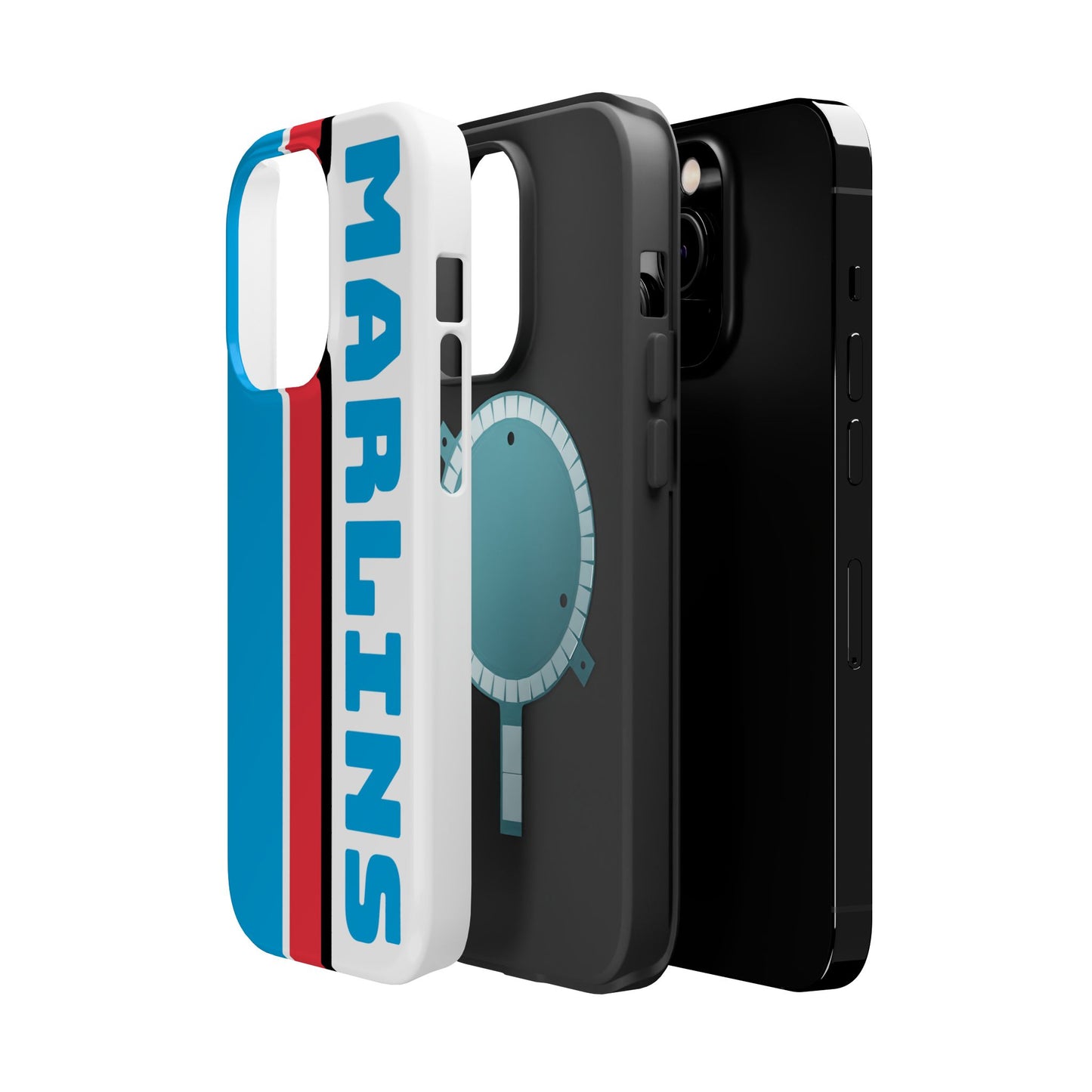 Marlins Phone Case, Magnetic Phone Case, Retro Phone Case, Baseball iPhone or Samsung Case