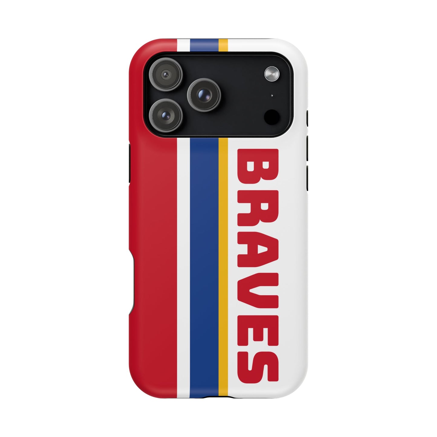 Braves Phone Case, Magnetic Phone Case, Baseball Phone Case, Retro Phone Case