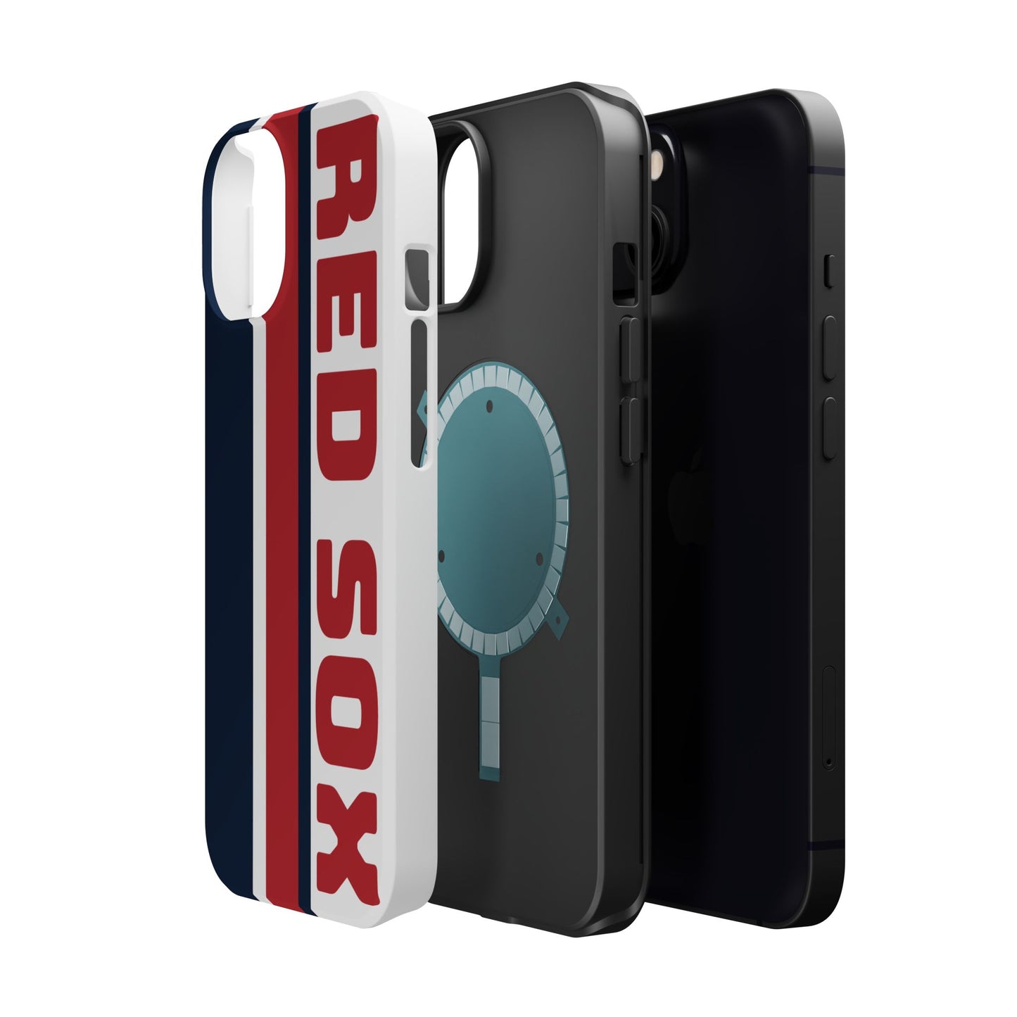 Red Sox Phone Case, Magnetic Phone Case, Retro Phone Case, Baseball Case for iPhone or Samsung