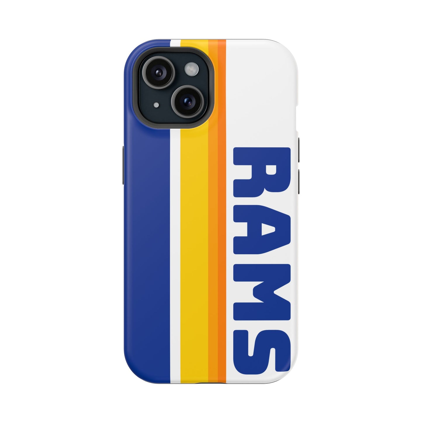 Rams Phone Case, Magnetic Phone Case, Retro Phone Case, Football Case for iPhone or Samsung