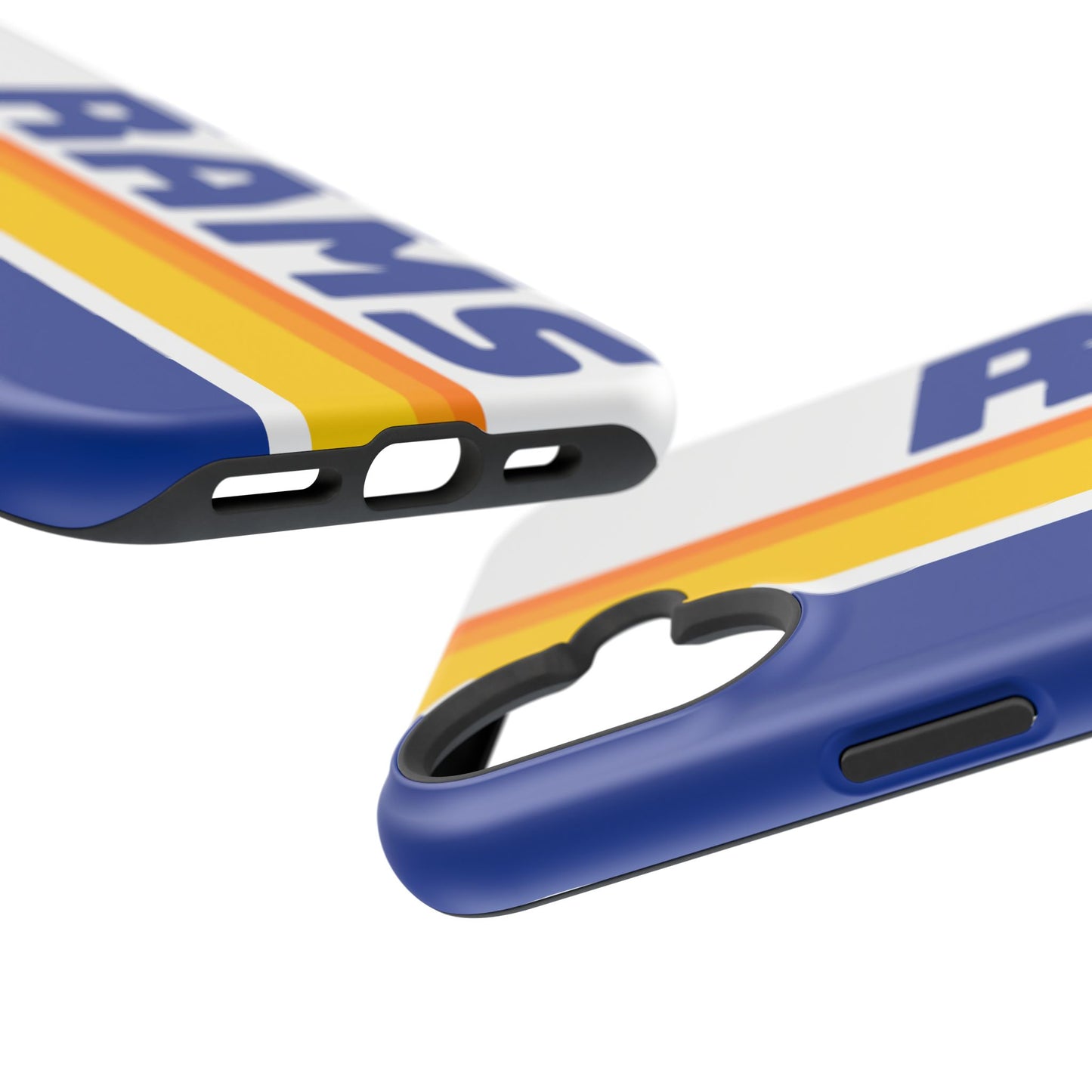Rams Phone Case, Magnetic Phone Case, Retro Phone Case, Football Case for iPhone or Samsung